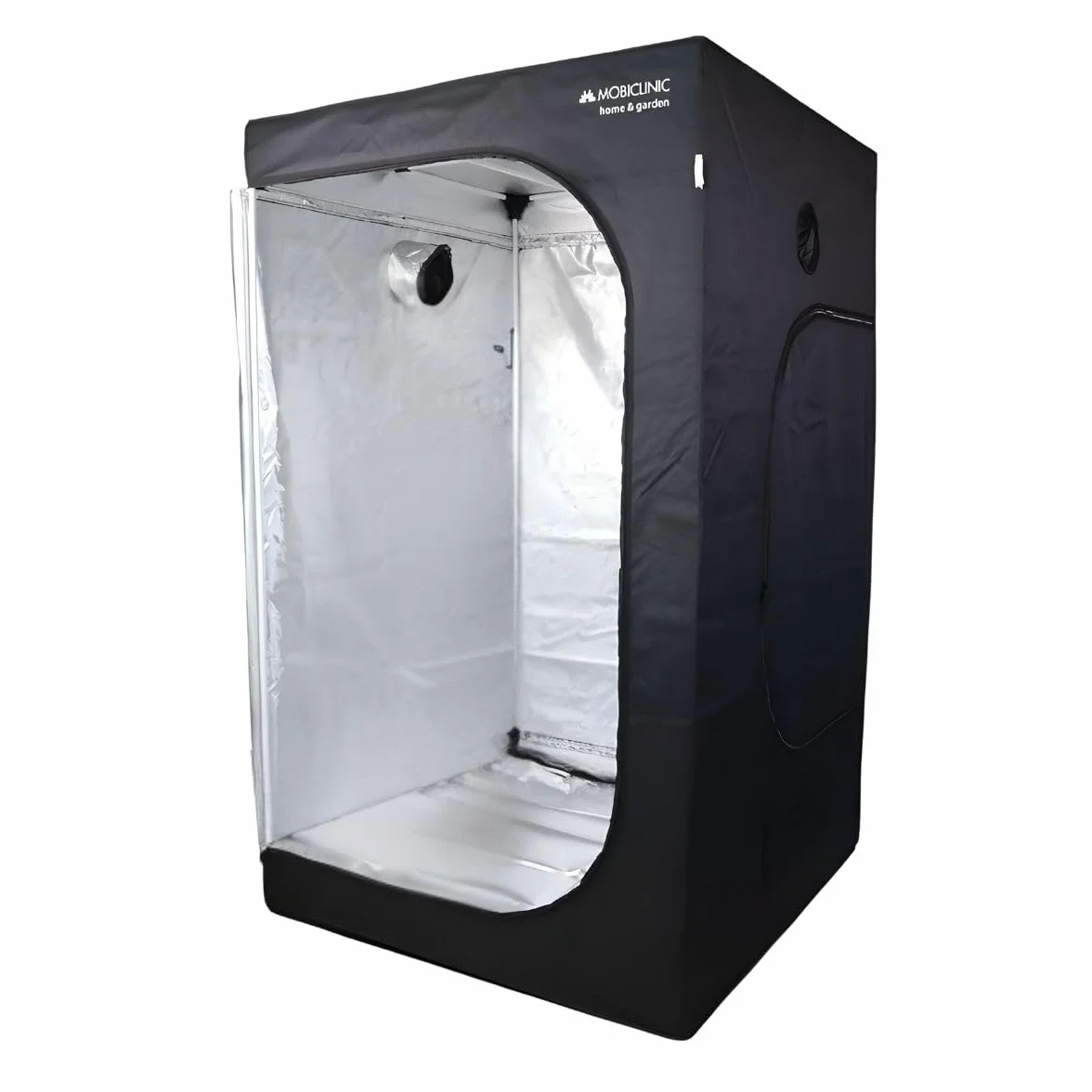 Mobiclinic® Growbox 120x120x200cm Premium Mylar 97% Reflective Hydroponique Imperméable