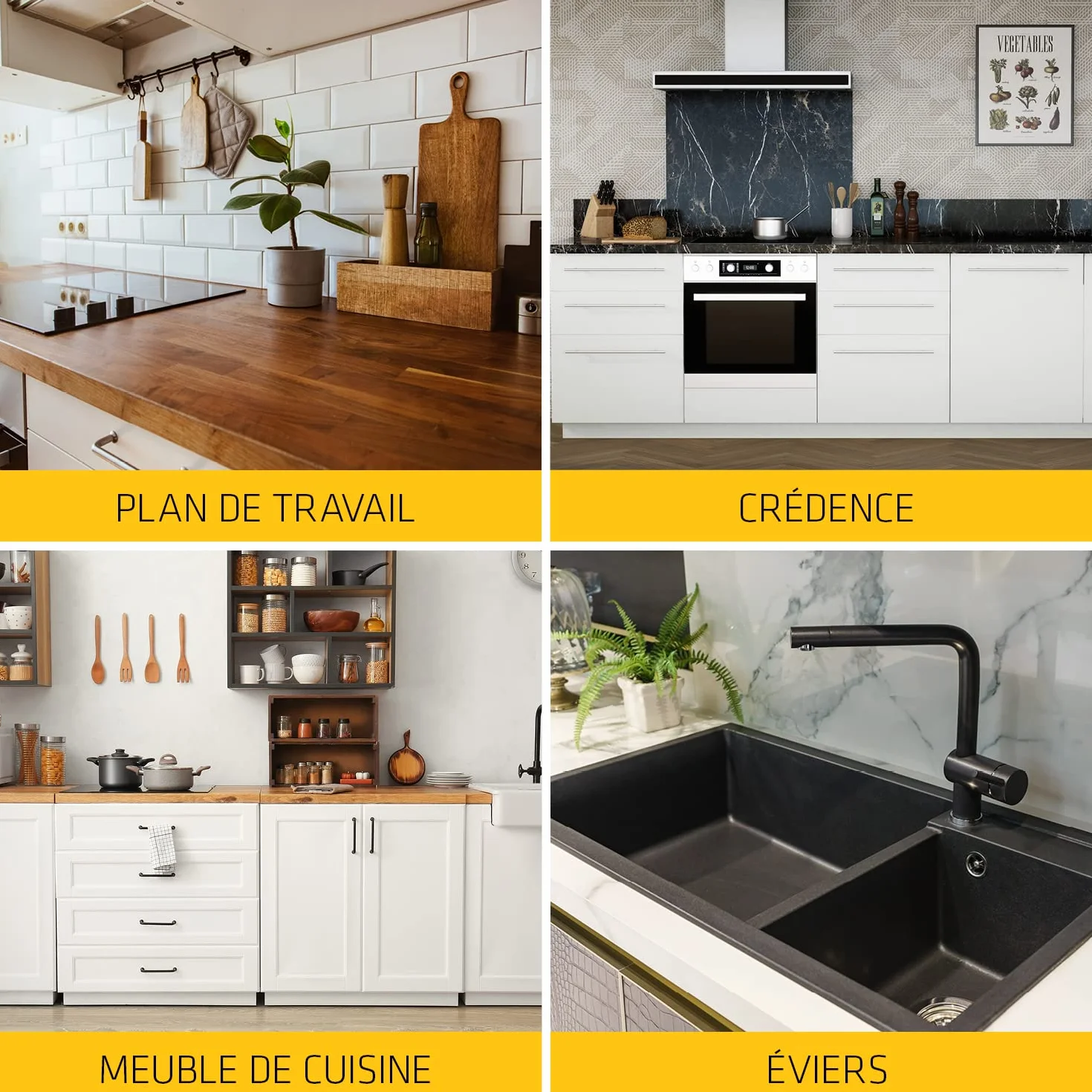 SIKA - Mastic silicone sanitaire - SikaSeal-181 Cuisine noir - Réalisation de joints - Spécial cuisines - Intérieur/extérieur - Longue durée - 300 ml