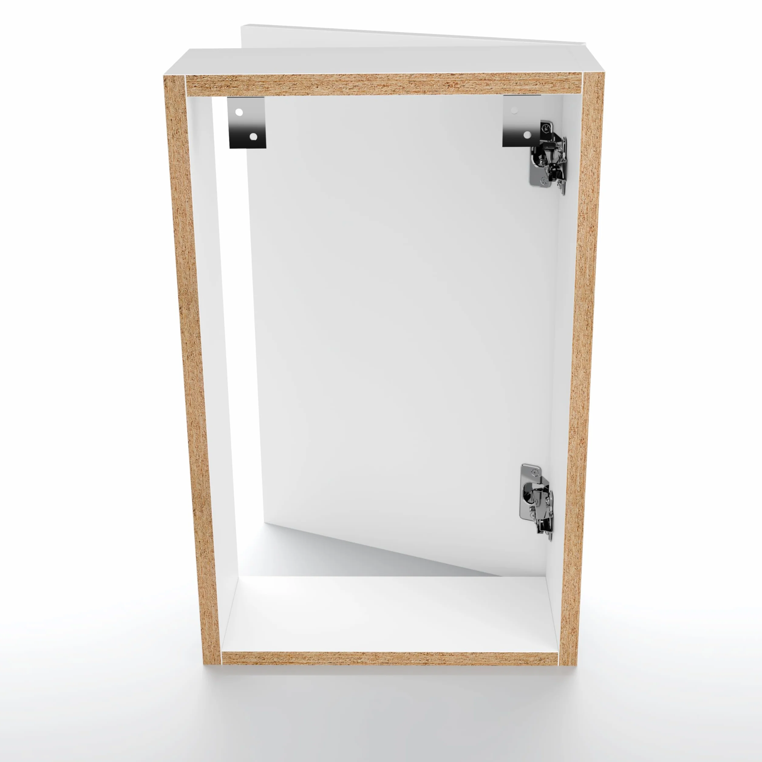 Générique Cache Tableau Électrique, Cache Compteur Électrique, Coffret d’Habillage Tableau Électrique – H 95 cm, L 35 cm, P 14 cm – Blanc