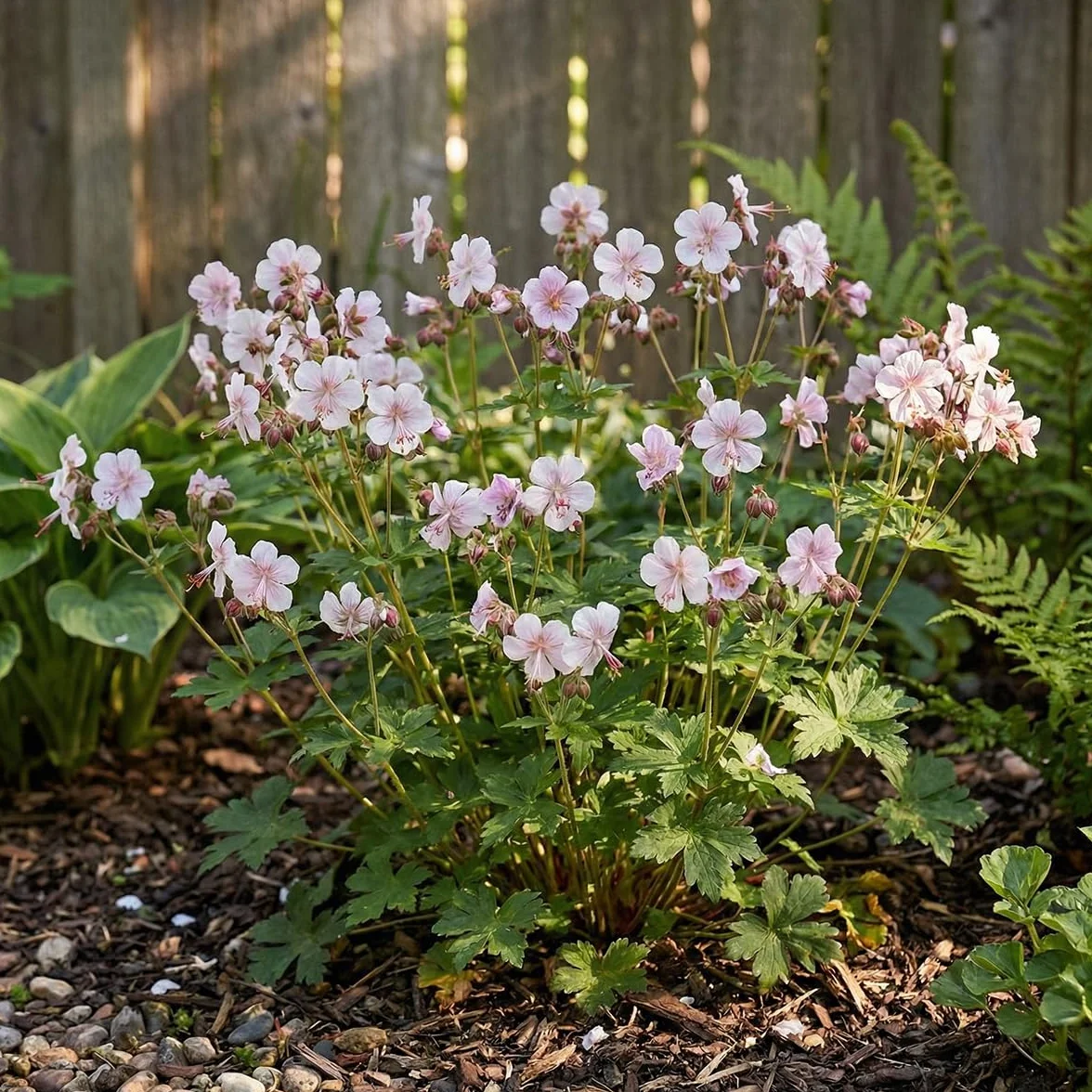 Géranium cantabrigiense 'Biokovo' - Lot de 6 - Vivace - Rustique - Parfumée - Hauteur 10-20 cm - Pot 9 cm