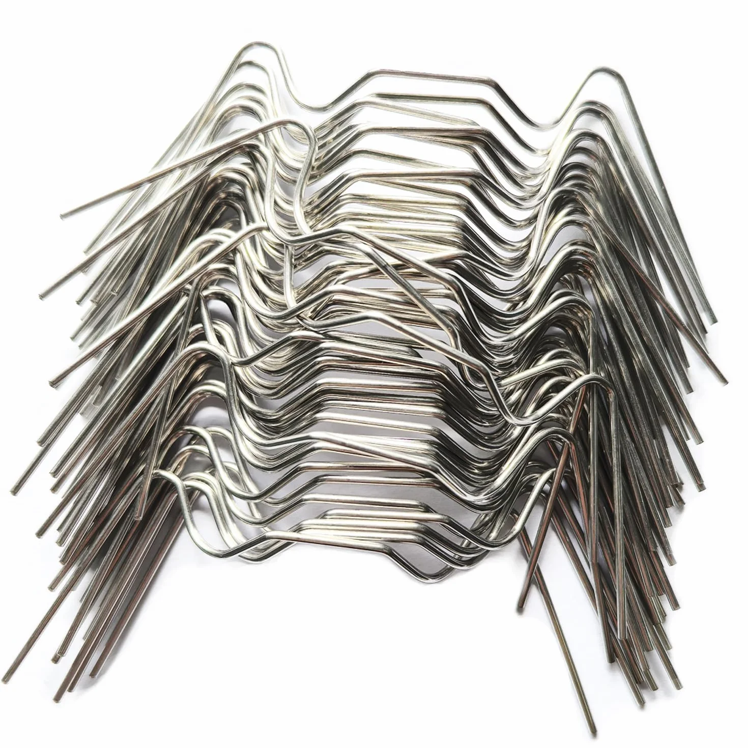 Clips en forme de W pour vitres de serre, lot de 100, clips à ressort