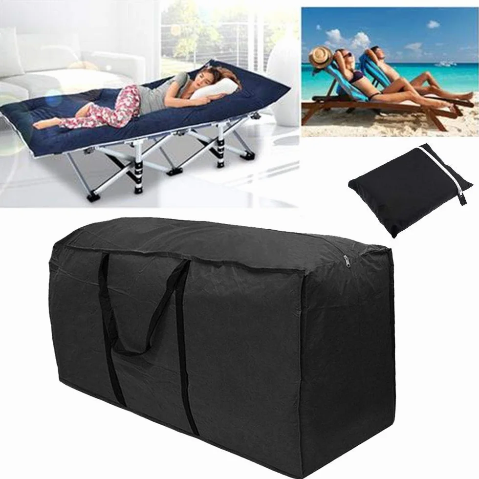 Sac de rangement Oxford imperméable avec poignée de transport 173 x 76 x 51 cm