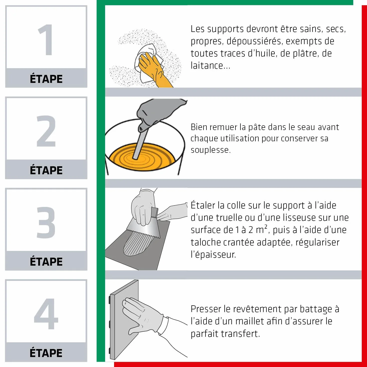 Parexlanko - Colle carrelage et joint en pâte - Colle & Joint 2 en 1 - Blanc - Pour mur intérieur - Spécial pièces humides - Prête à l’emploi - 1,5kg