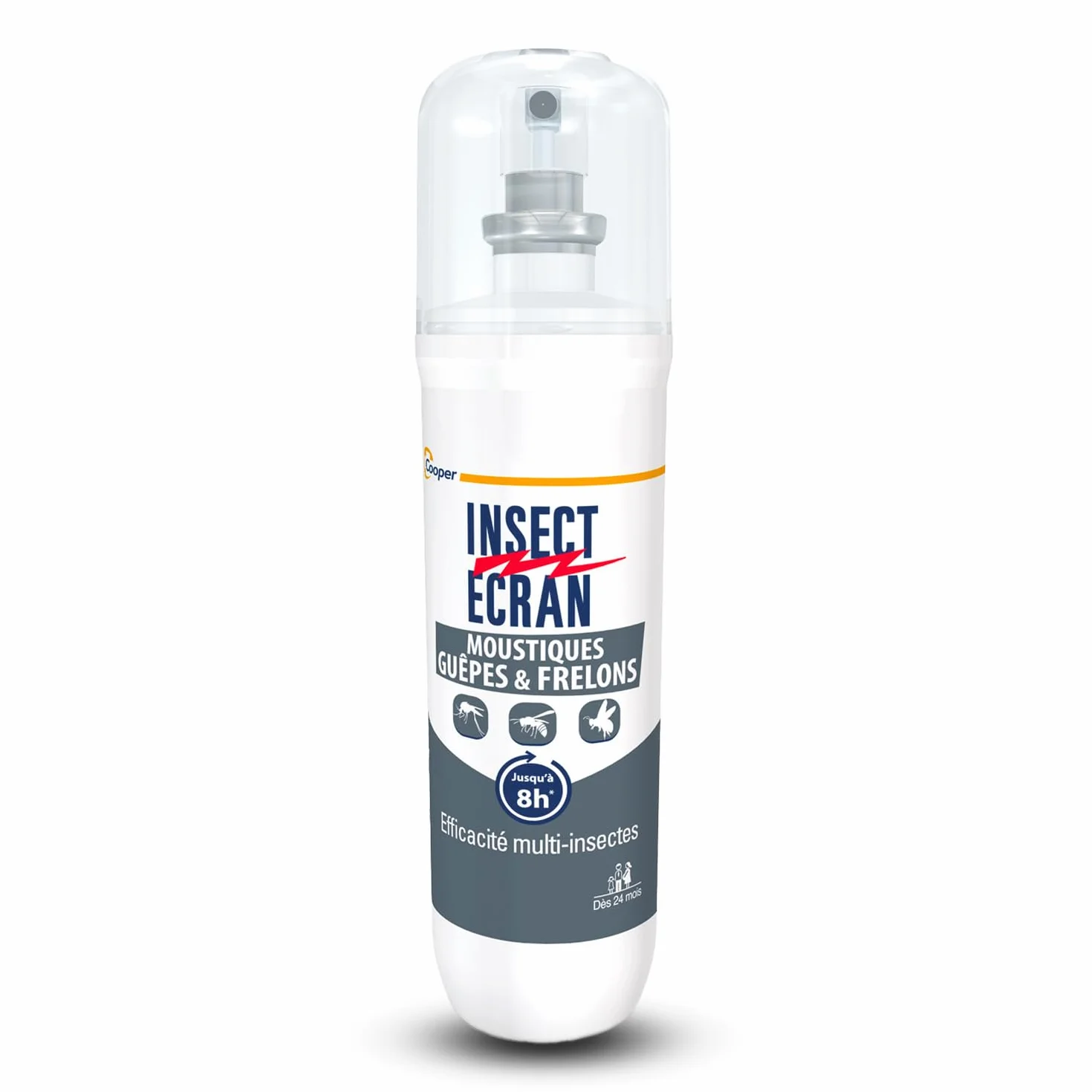 INSECT ECRAN Spray Anti-moustiques 100 ml protection piqûres moustiques guêpes frelons