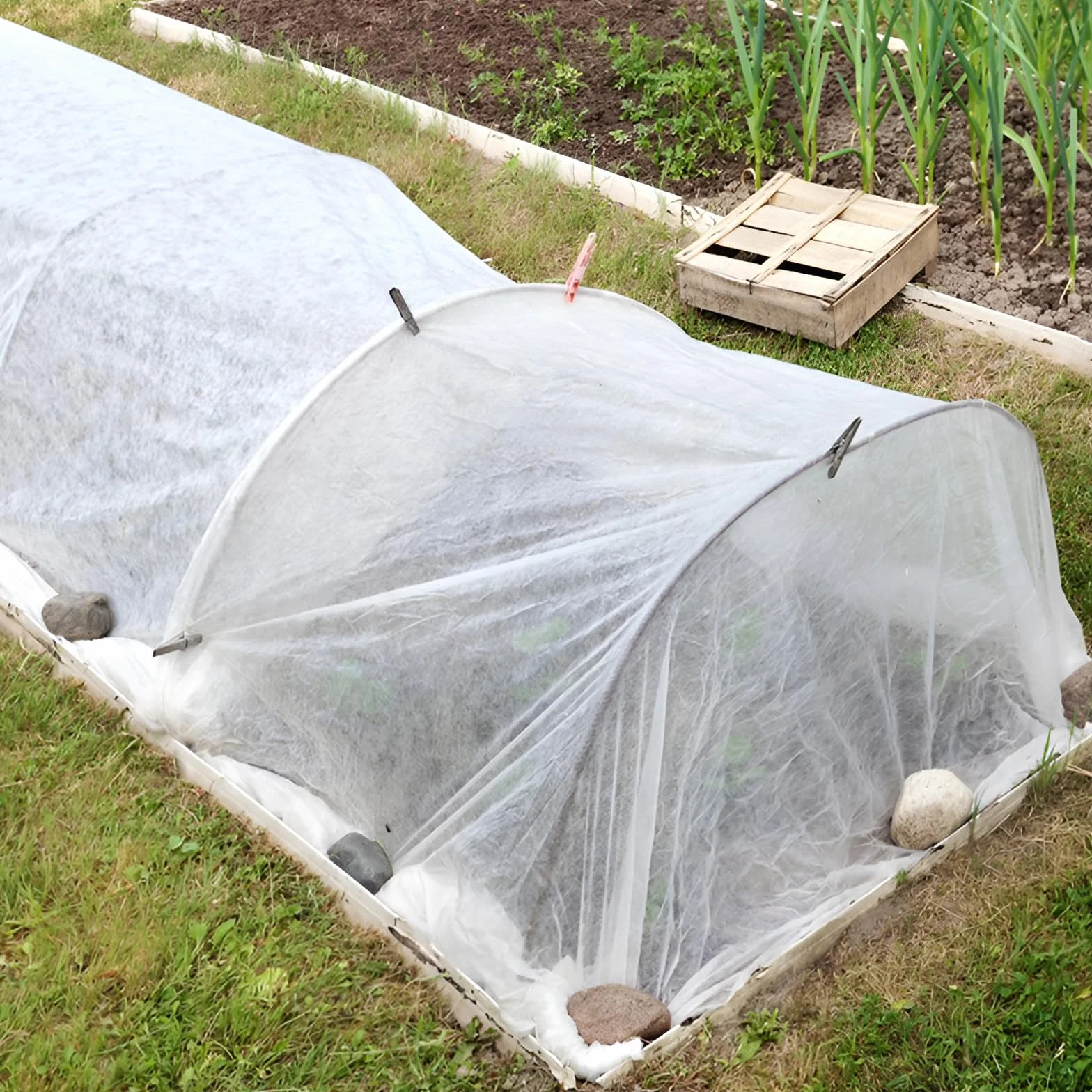 Filet Anti Insecte 3m x 10m Mailles Fines Moustiquaire en Rouleau pour Jardin Balcon Potager Blanc