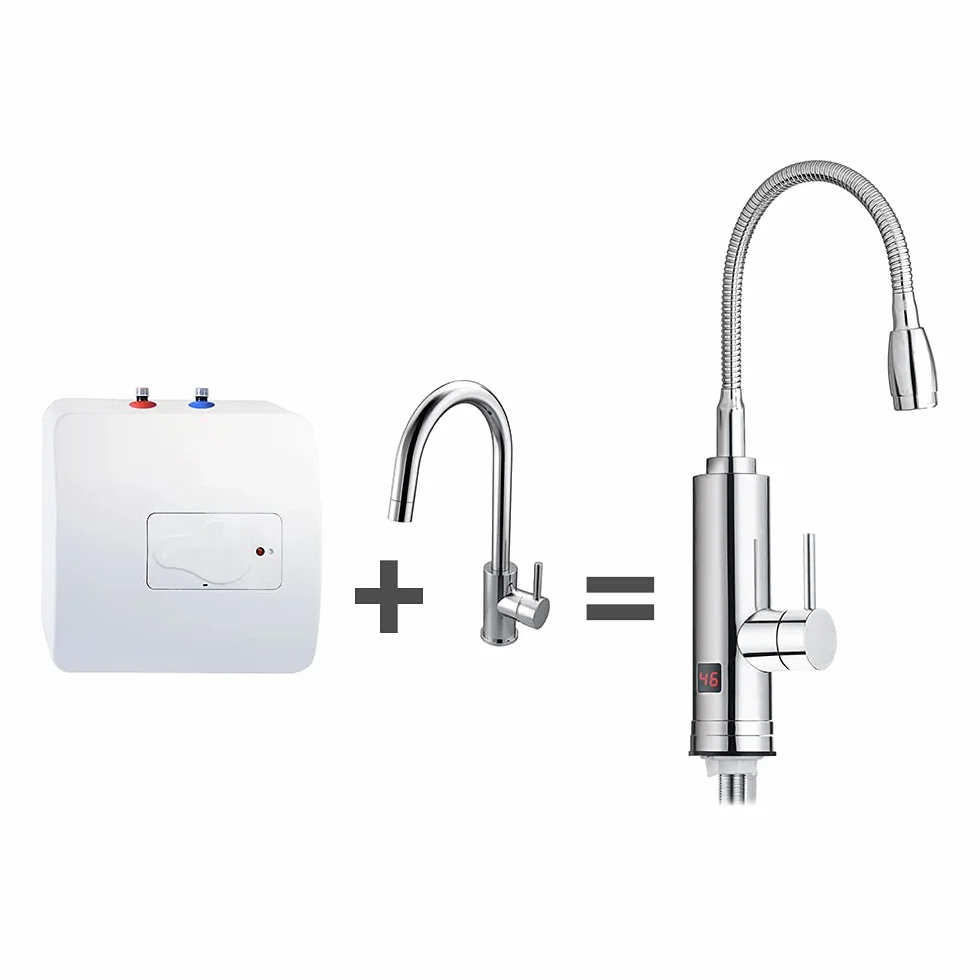HOGART Robinet Électrique Chauffage Instantané 230 V 2 embouts