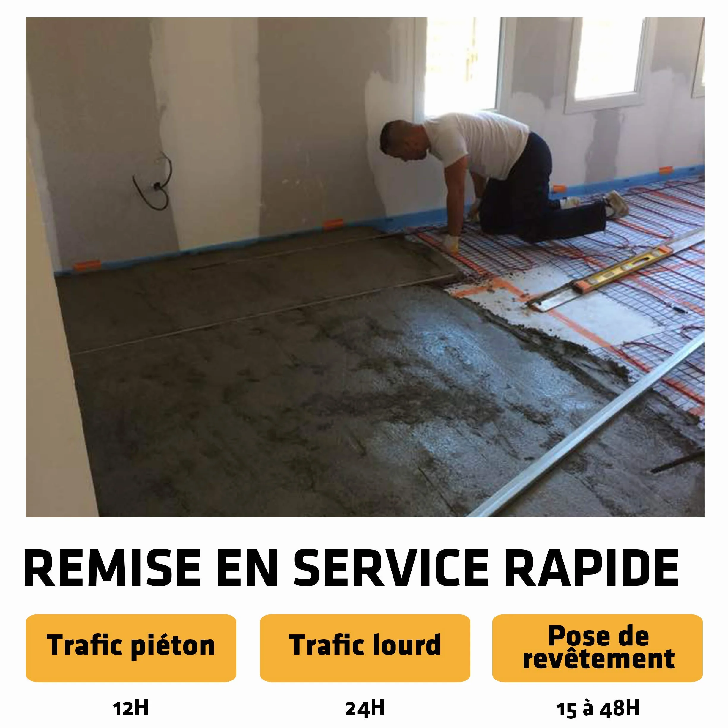 SIKA - Mortier pour réalisation de petites chapes - SikaScreed Chape 50 Gris - Produit à prise rapide - Peut être laissé nu - Recouvrable par du carrelage après 15h de séchage - 25kg