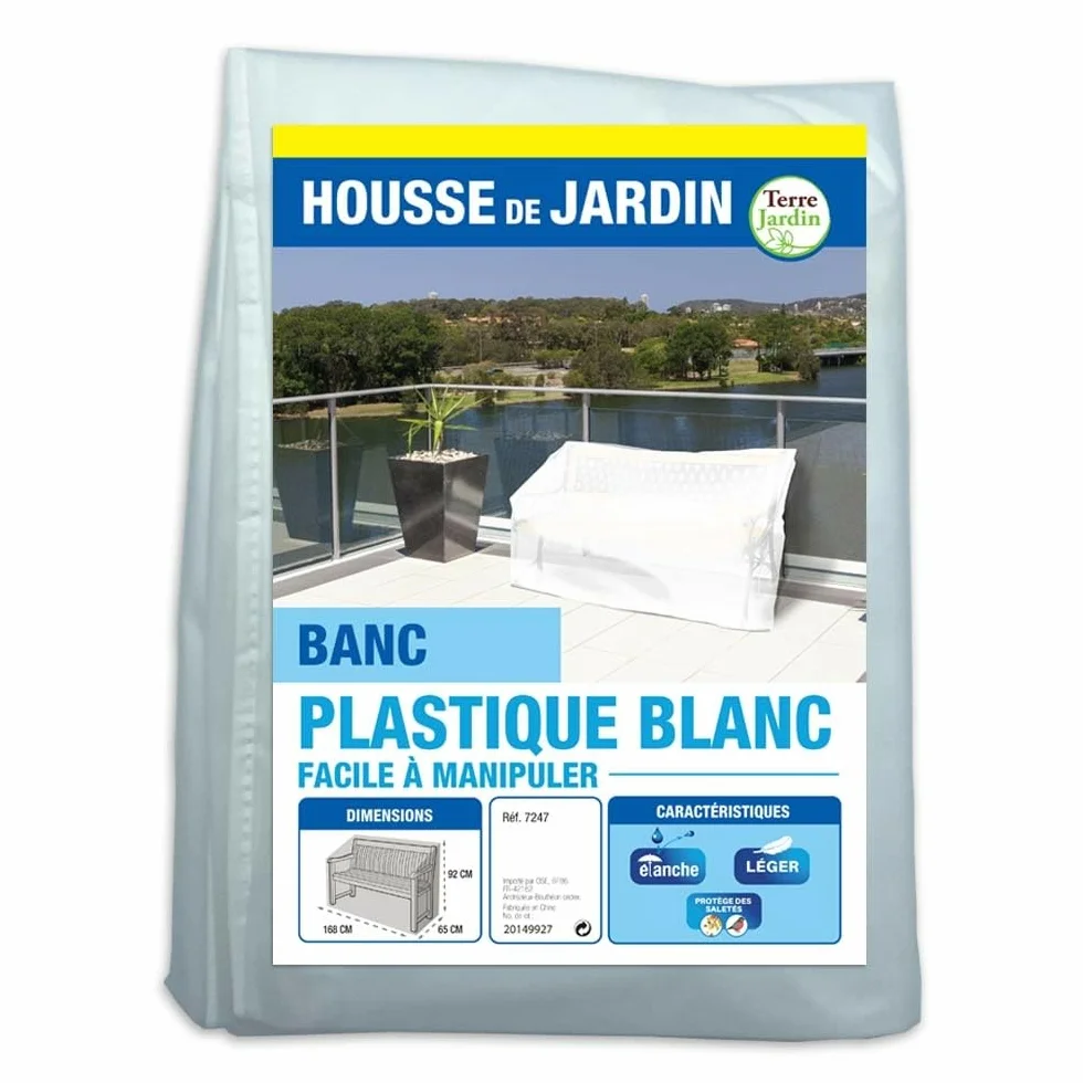 Housse de Protection pour Banc de Jardin