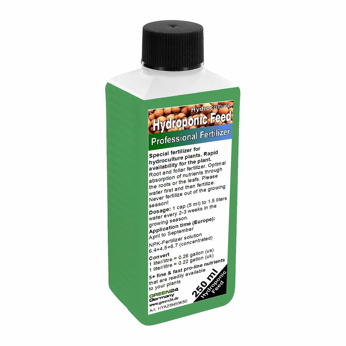 GREEN 24 Engrais hydroponique liquide HIGHTECH 250ml