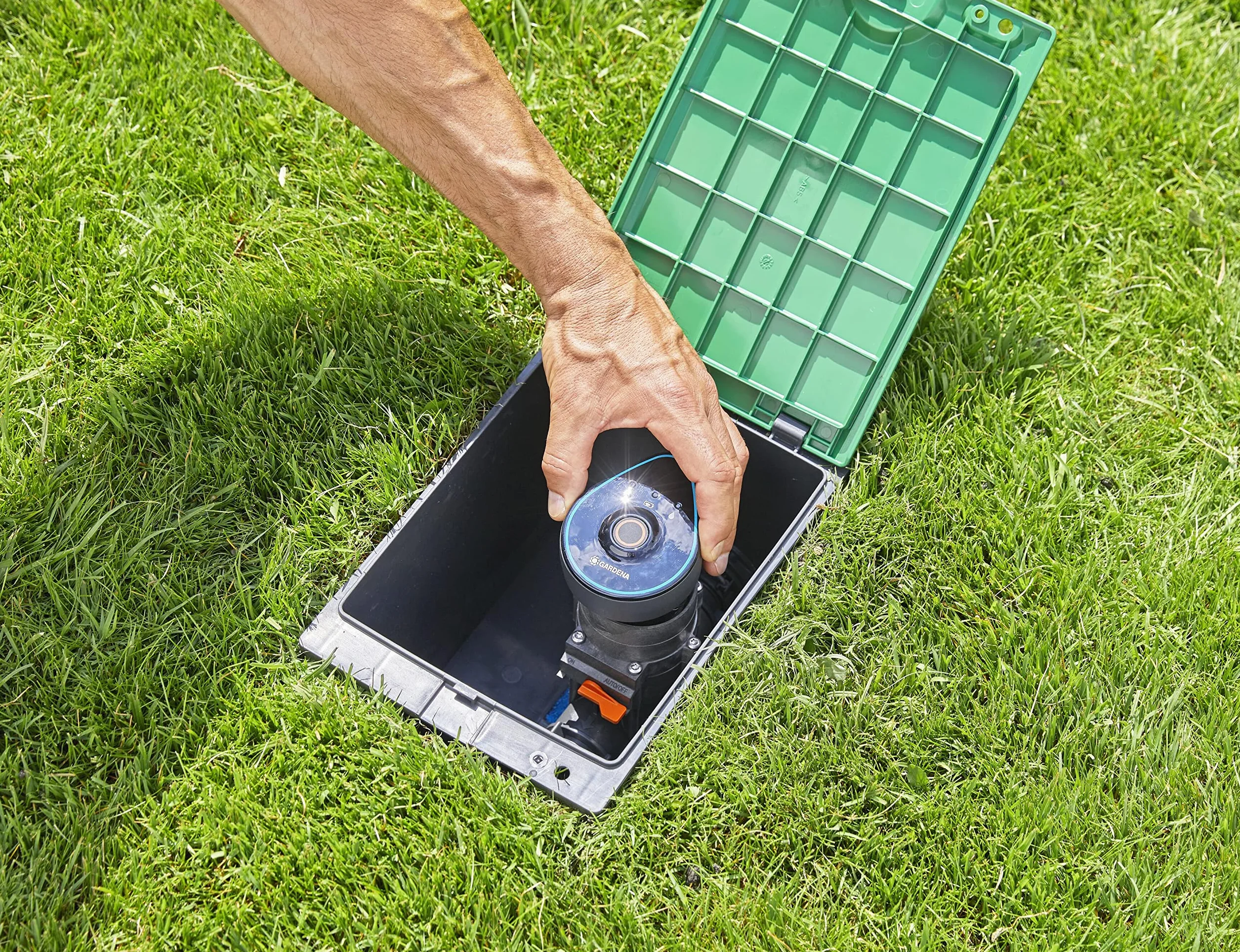 Gardena vanne d'arrosage 9V: Unité de commande pour système d'arrosage, utilisable manuellement