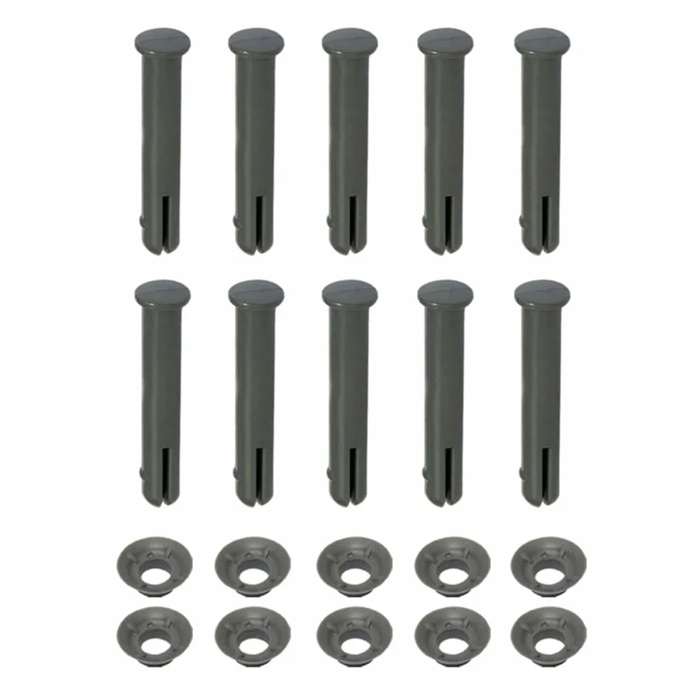 Bestway Pro MAX P61796 Goupilles et Joints de Rechange 60 mm Plastique Gris Lot de 6 ou 10