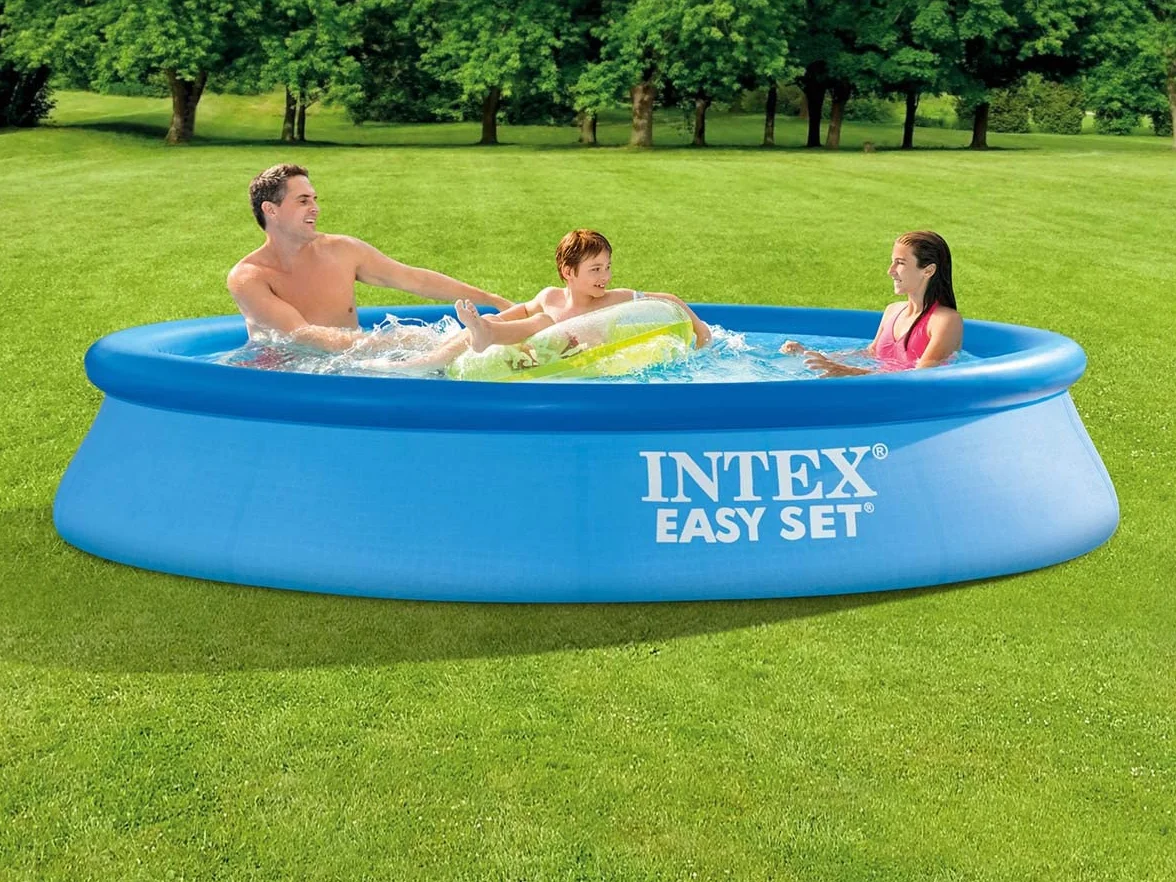 Intex Kit Piscinette Easy Set Autoportante 3,05 x 0,61m