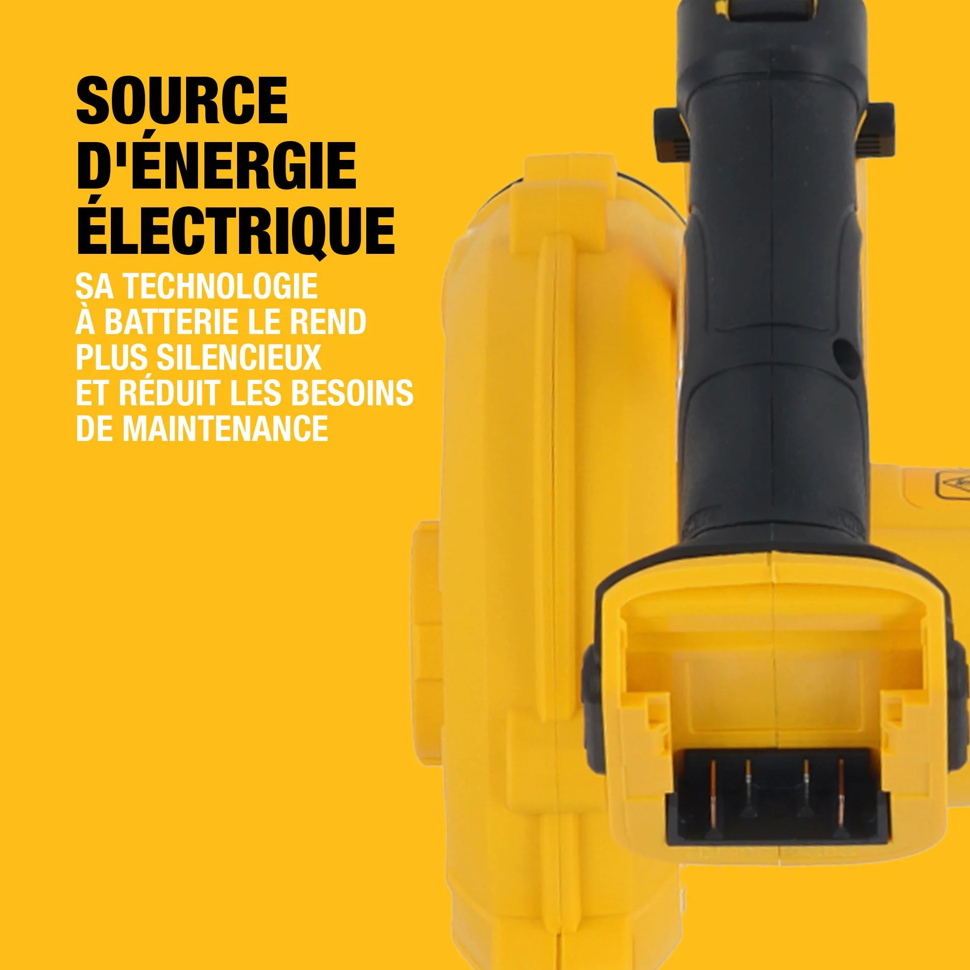 DEWALT Souffleur Compact 18V XR DCV100-XJ Outil Seulement