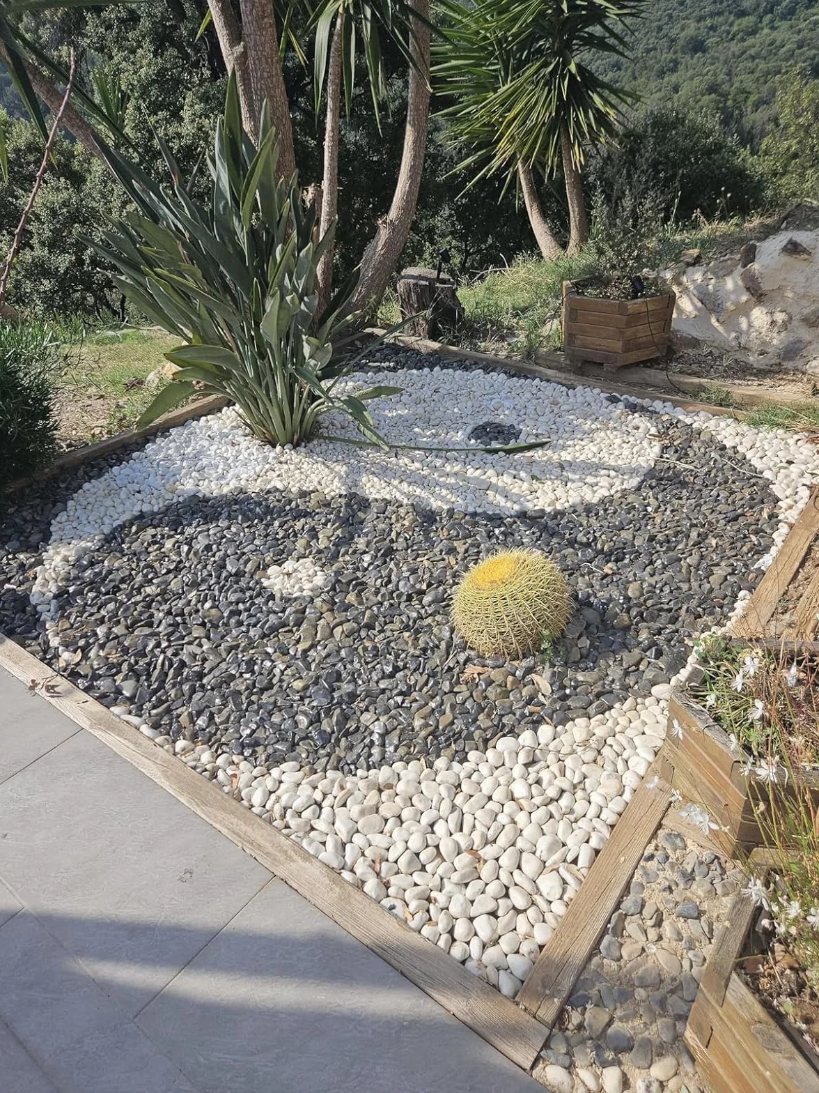 Liant pour Gravier 10L Extérieur – Stabilisateur pour Cailloux et Pierres – Colle pour Allées et Terrasses