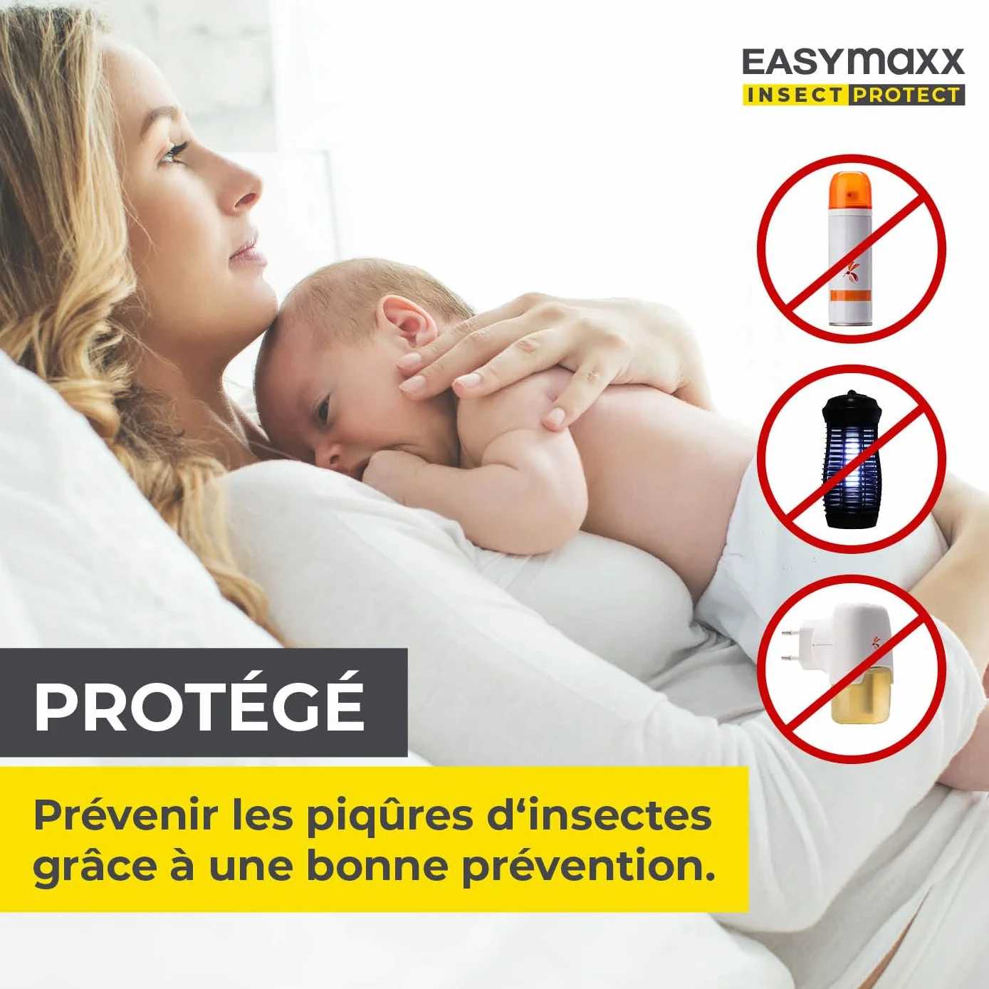 EASYmaxx Moustiquaire de fenêtre avec Magic Click | Peut être découpée individuellement pour toutes les fenêtres jusqu'à 150 x 130 cm | Montage avec 12 aimants - pas de perçage ni de vissage [Noir]
