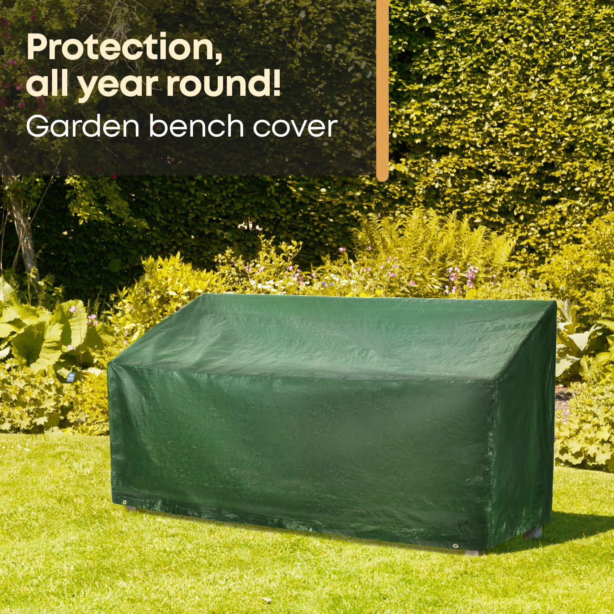 Livivo Banc de jardin 3 Seater Bench Cover