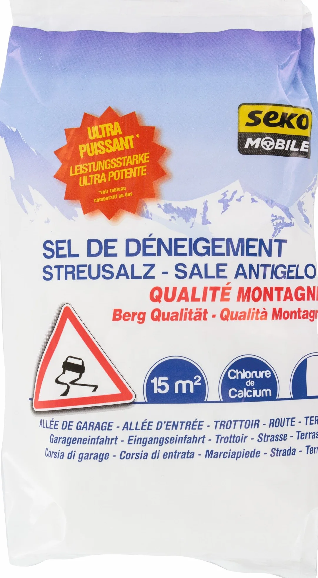 Sel de déneigement Seko 1 kg