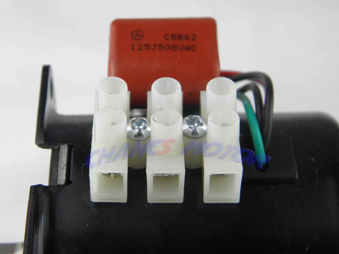CHANCS 60KTYZ Moteur de boîte de vitesses synchrone AC 220 CW/CCW 1.2RPM direction contrôlable 18W Motoréducteur synchrone