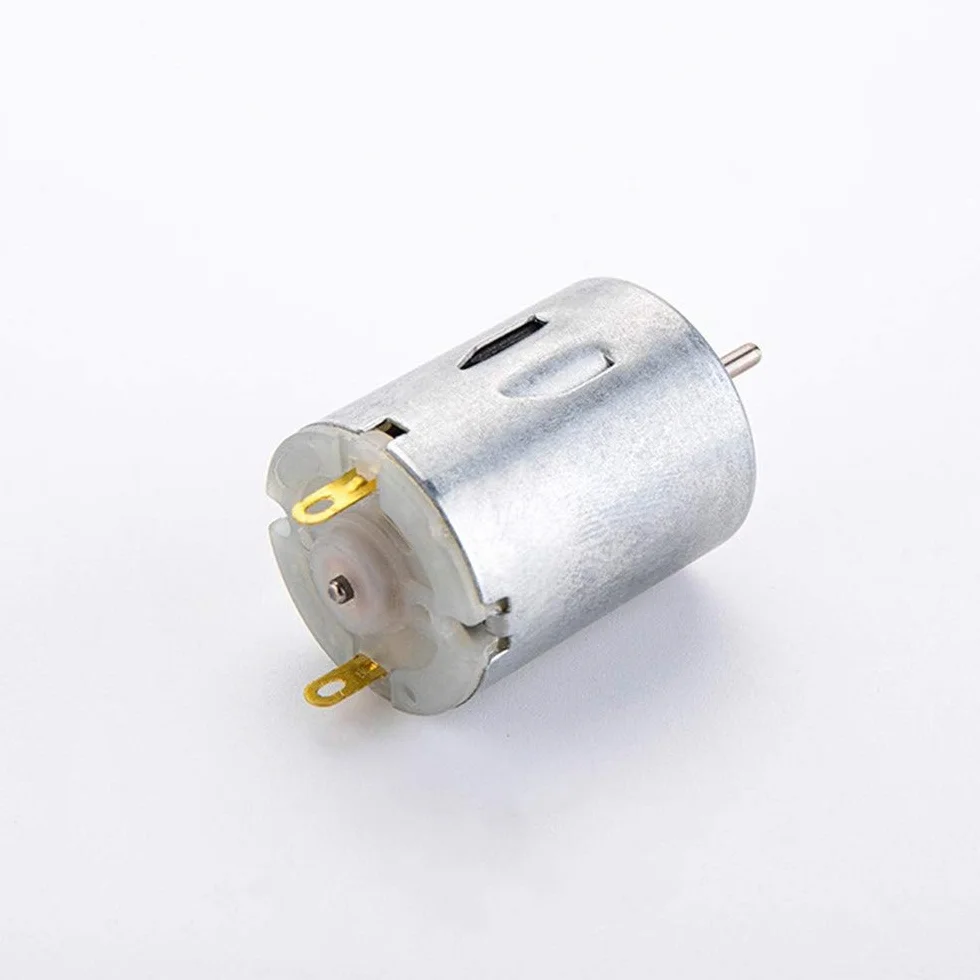 DC 3-12V 5000-15000RPM Mini 280 Moteur à Courant Continu Moteurs de Bricolage Magnétiques Puissants à Grande Vitesse, Outil de Machines Électriques (1 pièces)