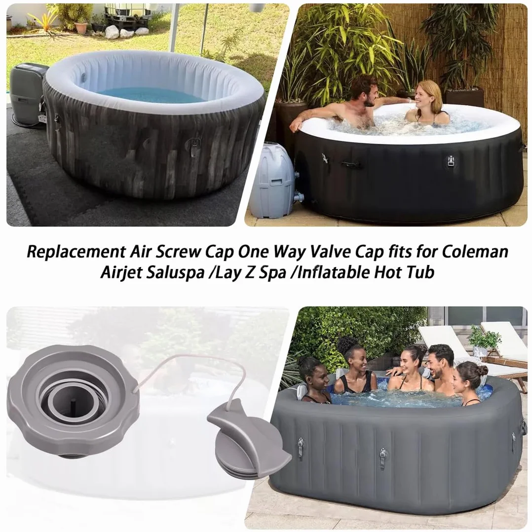 Bestway Bouchon de valve d'air pour spa gonflable Airjet Saluspa Lay Z Spa - Pièce P05767