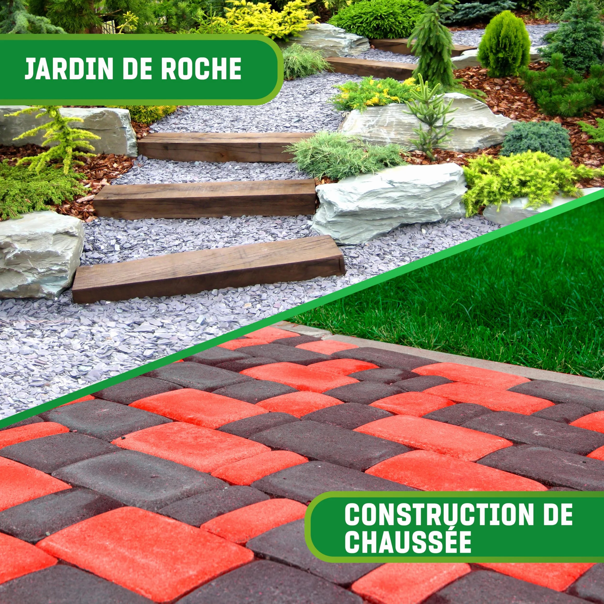 GardenGloss Toile de Paillage Anti Mauvaises Herbes 50m2 50g/m2 Géotextile Indéchirable Perméable à l'eau Stable Aux UV 50m x 1m 1 Rouleau