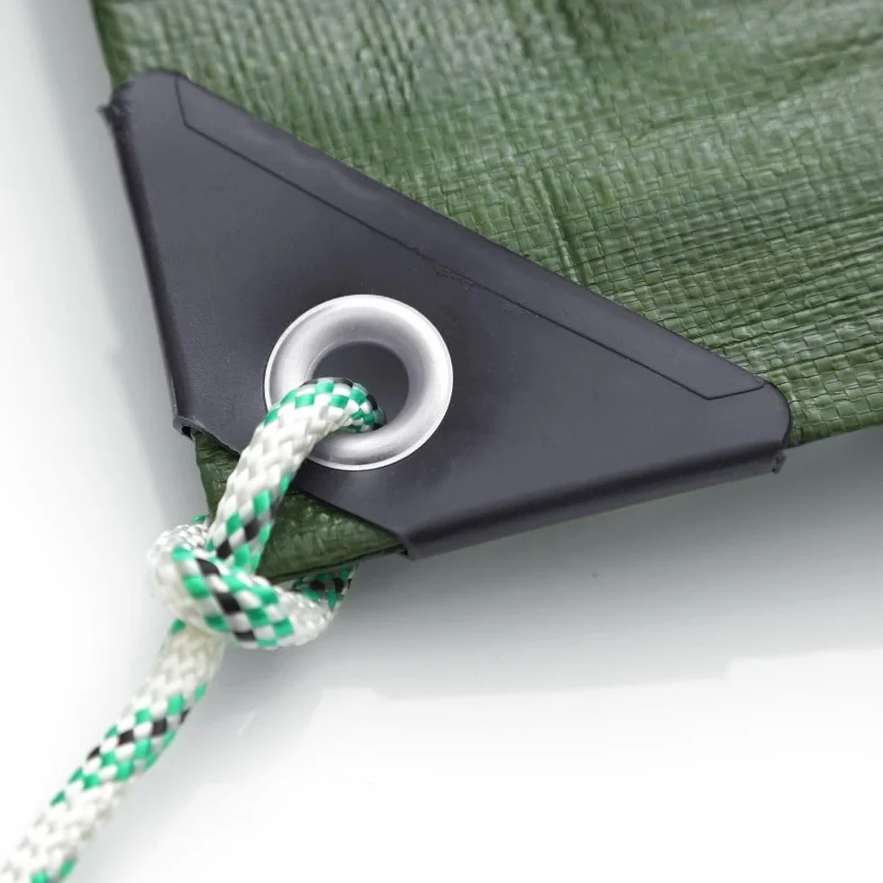 GardenMate Bâche de protection 1,5x6m imperméable résistante aux UV verte