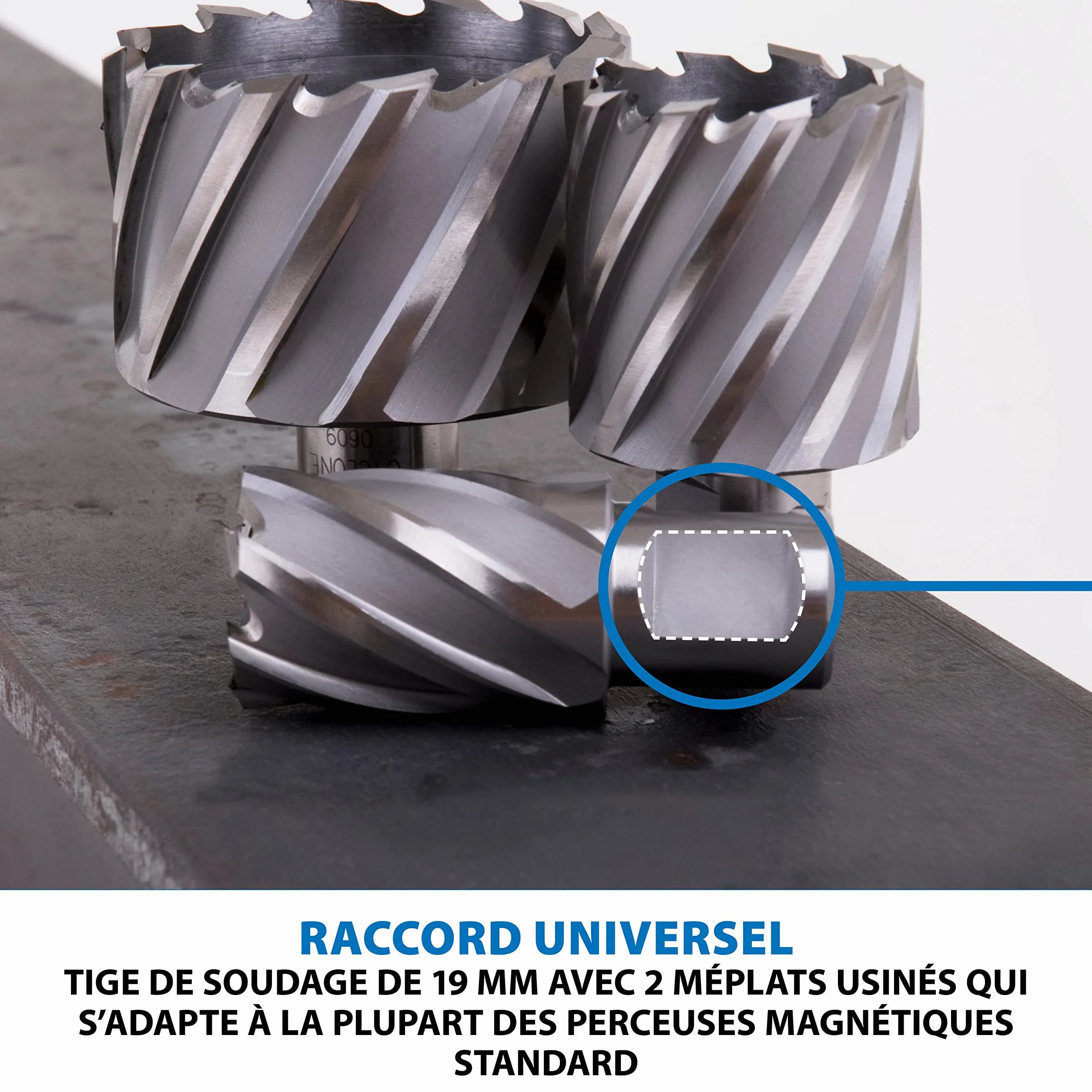 Evolution Fraise à Carotter de 14 X 25mm Evolution - Coupe plus Rapidement et a une Durée de Vie plus Longue - Compatible avec Presque Toutes les Perceuses Magnétiques