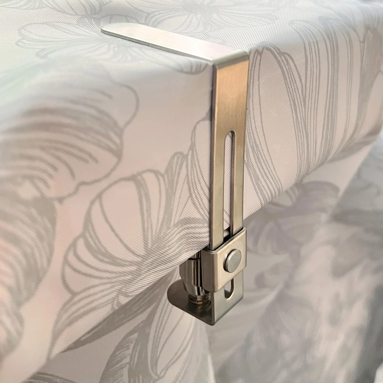 Pince Nappe Table Acier Inoxydable 8 Pièces Attache Nappe Exterieur Jardin