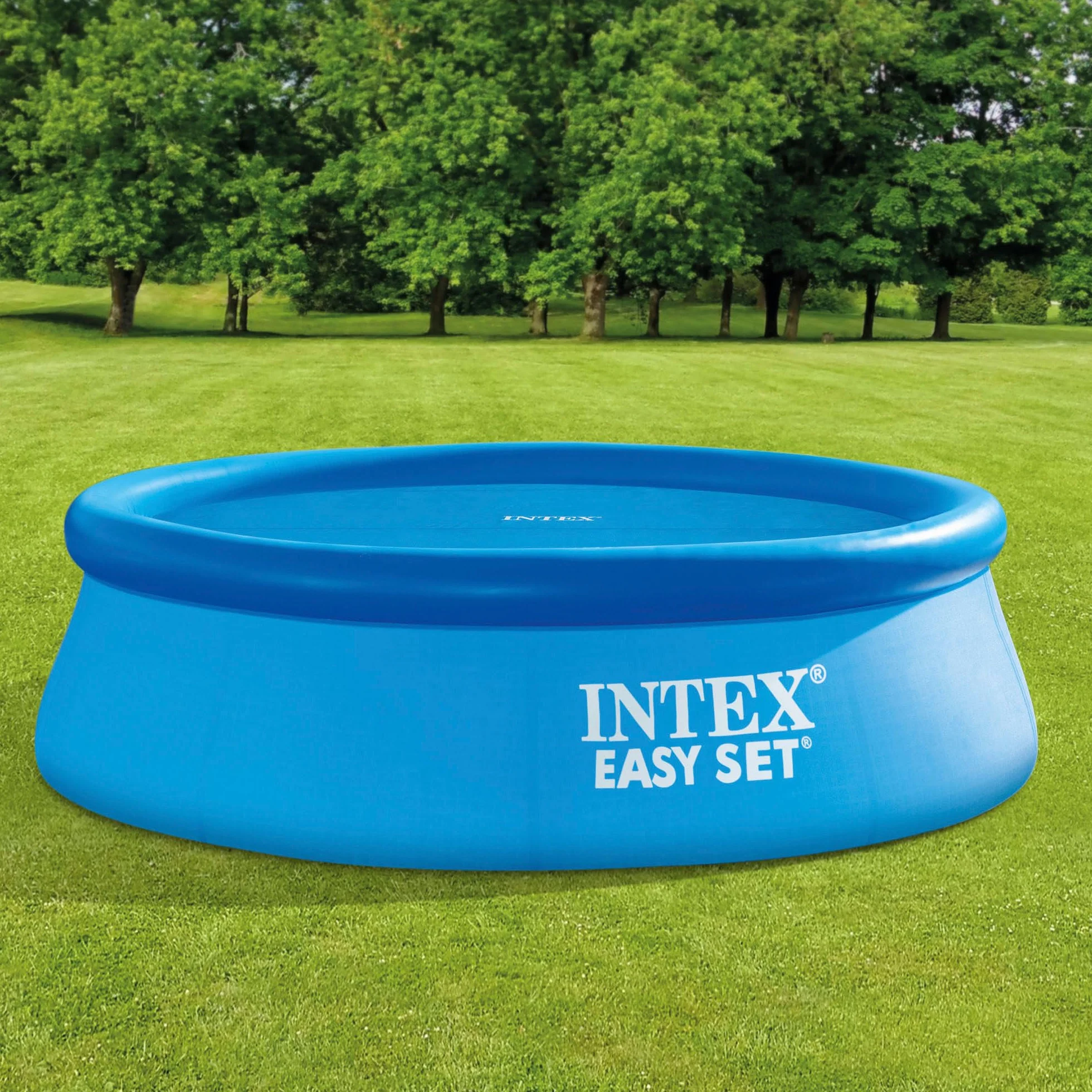 Intex Bâche Solaire Piscine 366 cm Bleu 28012