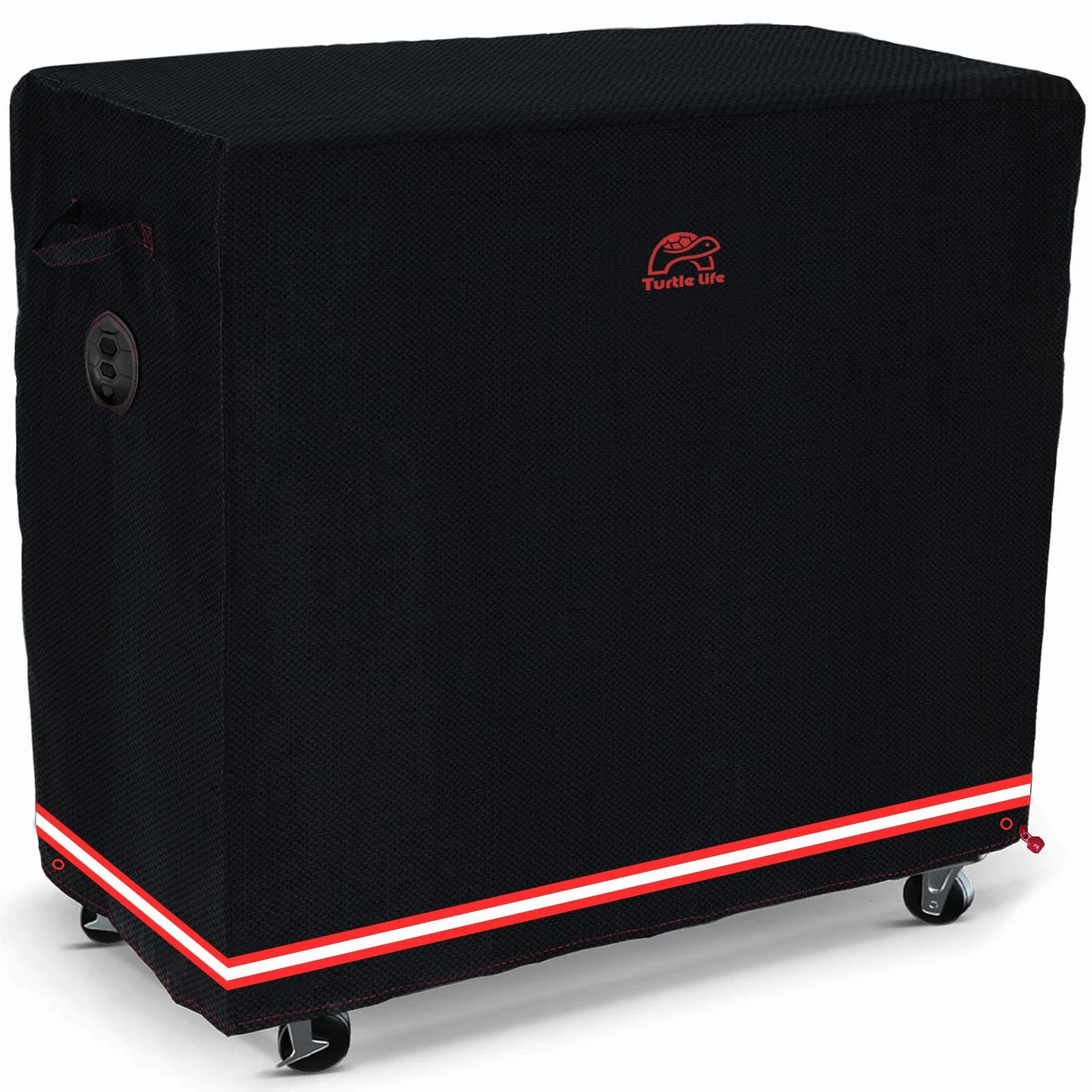 Turtle-Life Housse Barbecue imperméable 120x66x100CM Noir
