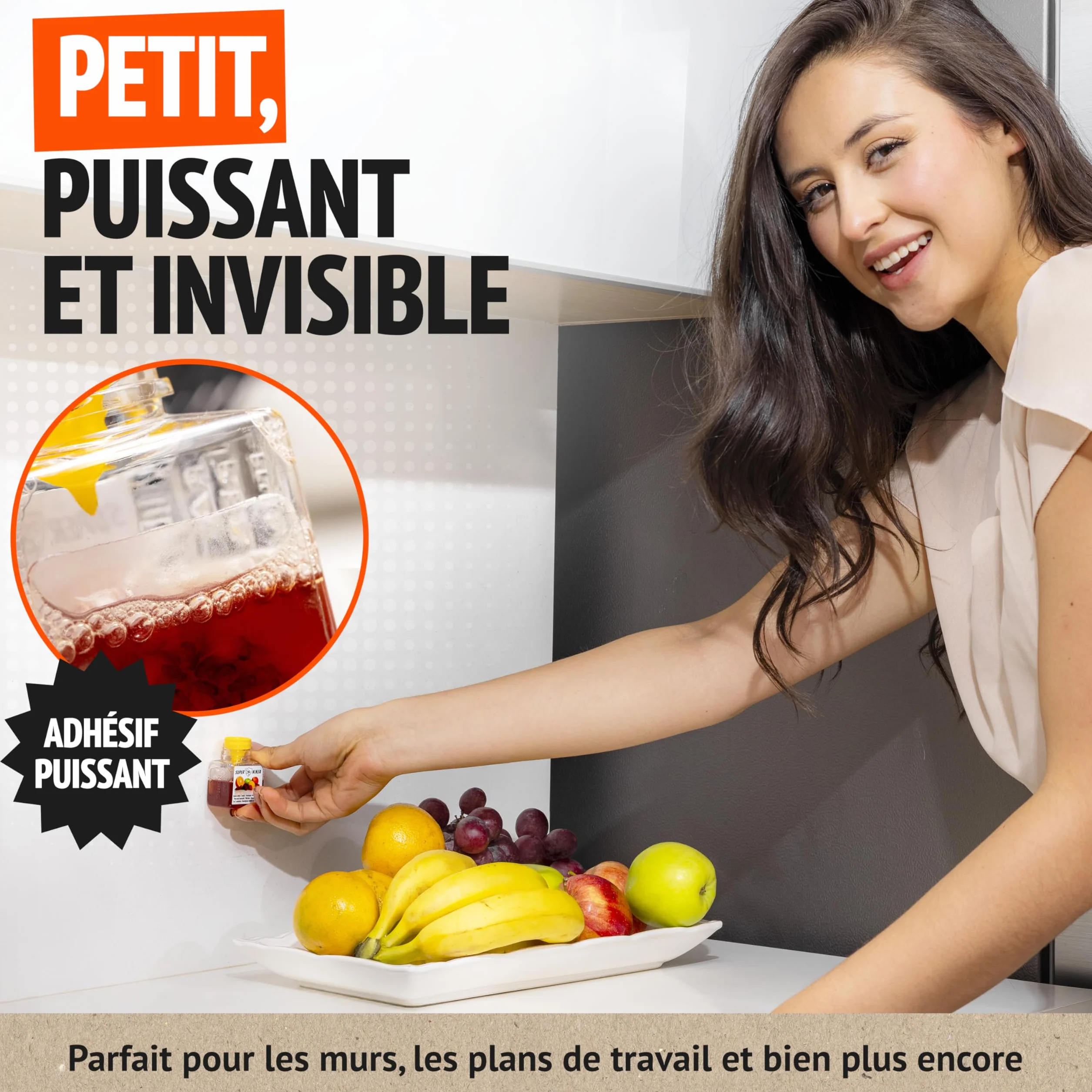 Pièges Anti Moucherons d'Intérieur Lot de 2 – Attrape Moucheron Cuisine Maison, 3 Semaines d’Action, Sûr Enfants Animaux