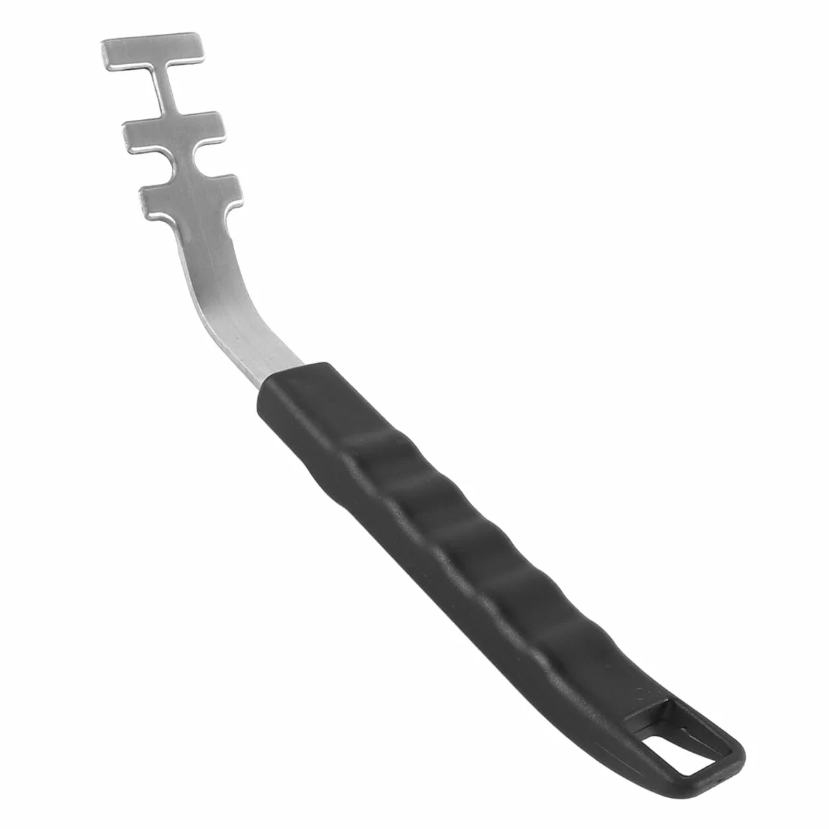 Lot de 2 Outils de Levage de Barbecue en Acier Inoxydable Anti-calcaire (27,5 x 3,5 cm)