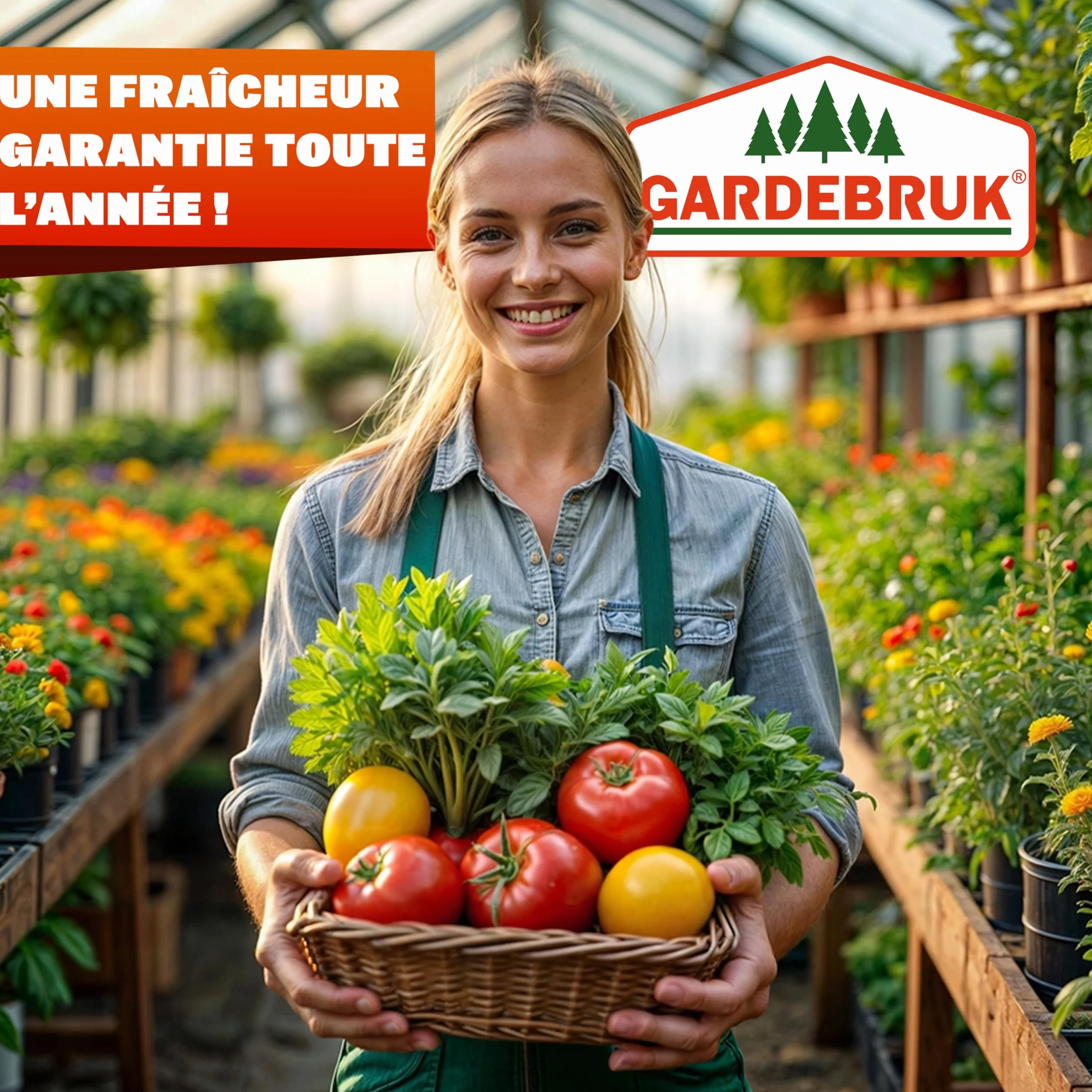 Serre de Jardin Aluminium Polycarbonate 4,8m² 250x190cm 2 Lucarnes Structure Stable