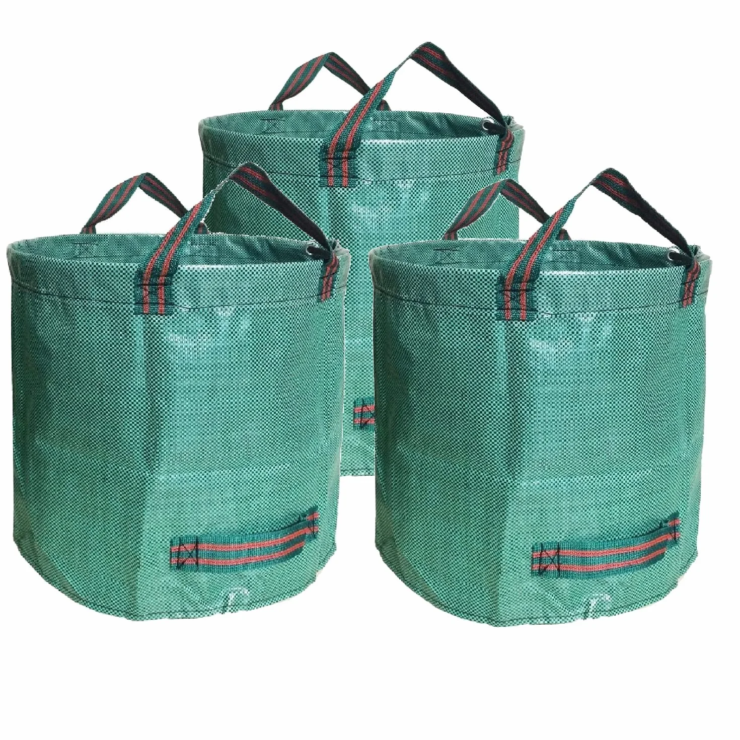 Sacs de Déchets Jardin Résistants PP 500L Lot de 3 Vert