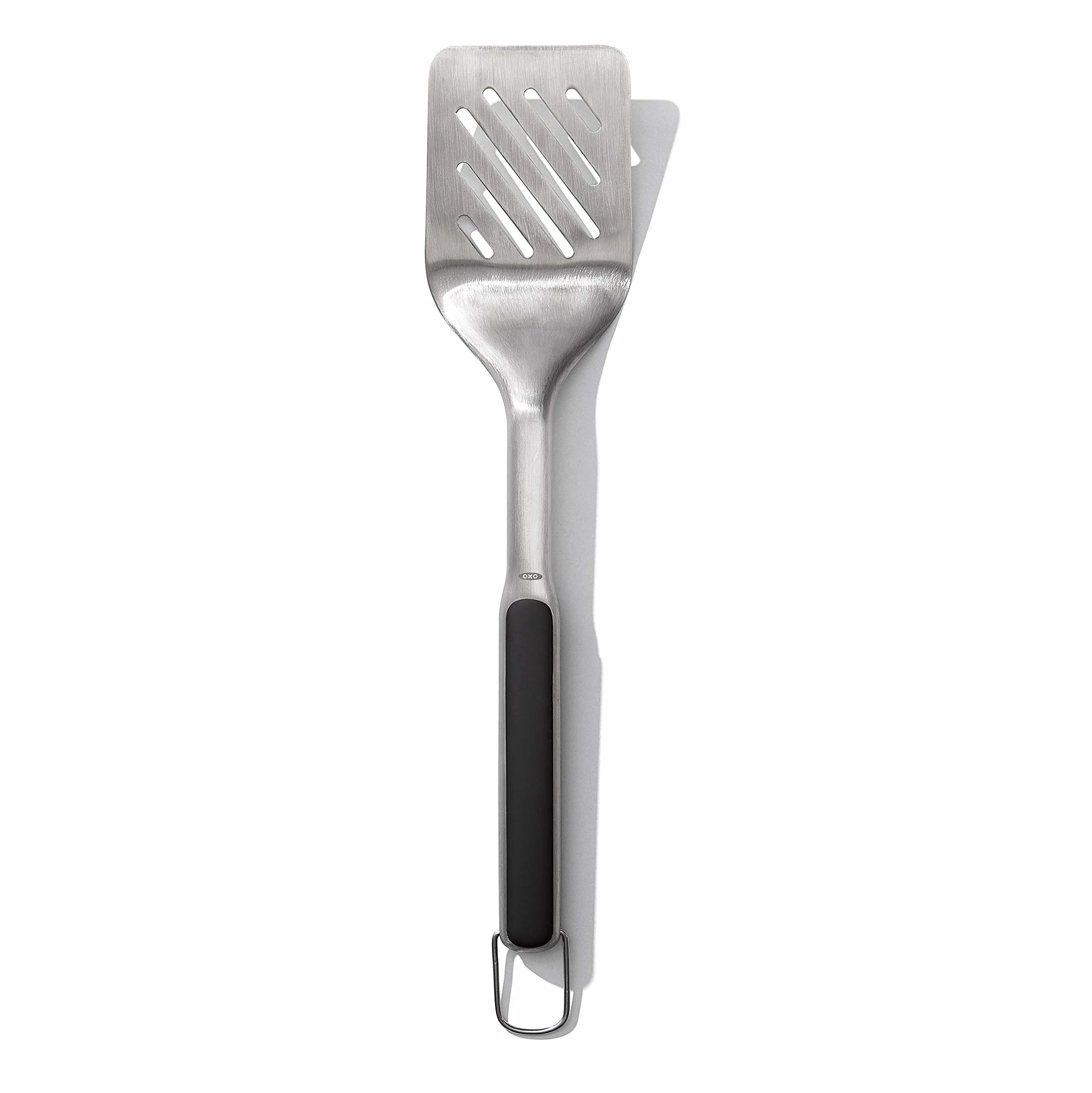 OXO Good Grips Juego de espátula y pinzas para barbacoa de Acero inoxidable