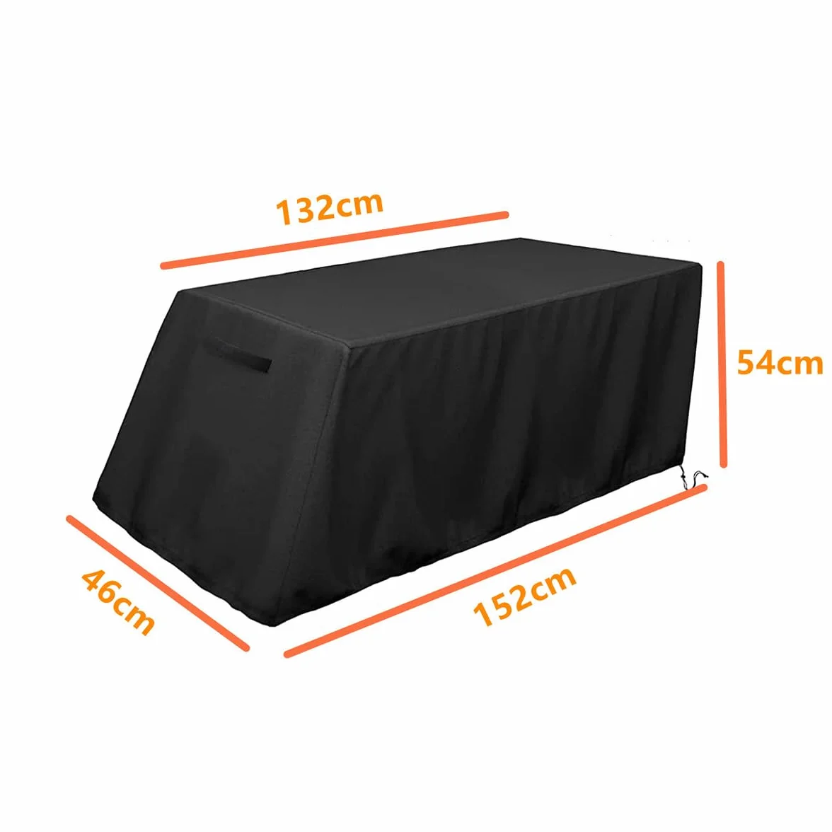 Housse de Banc de Musculation 152 x 46 x 54 cm Anti-poussière Protection