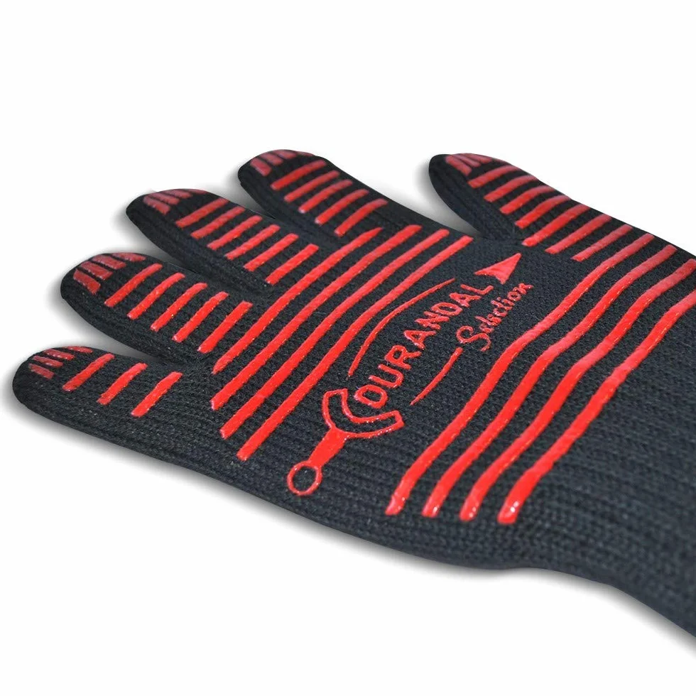 Gants de Barbecue Professionnels Résistants à 250°C pour Cuisine et Four