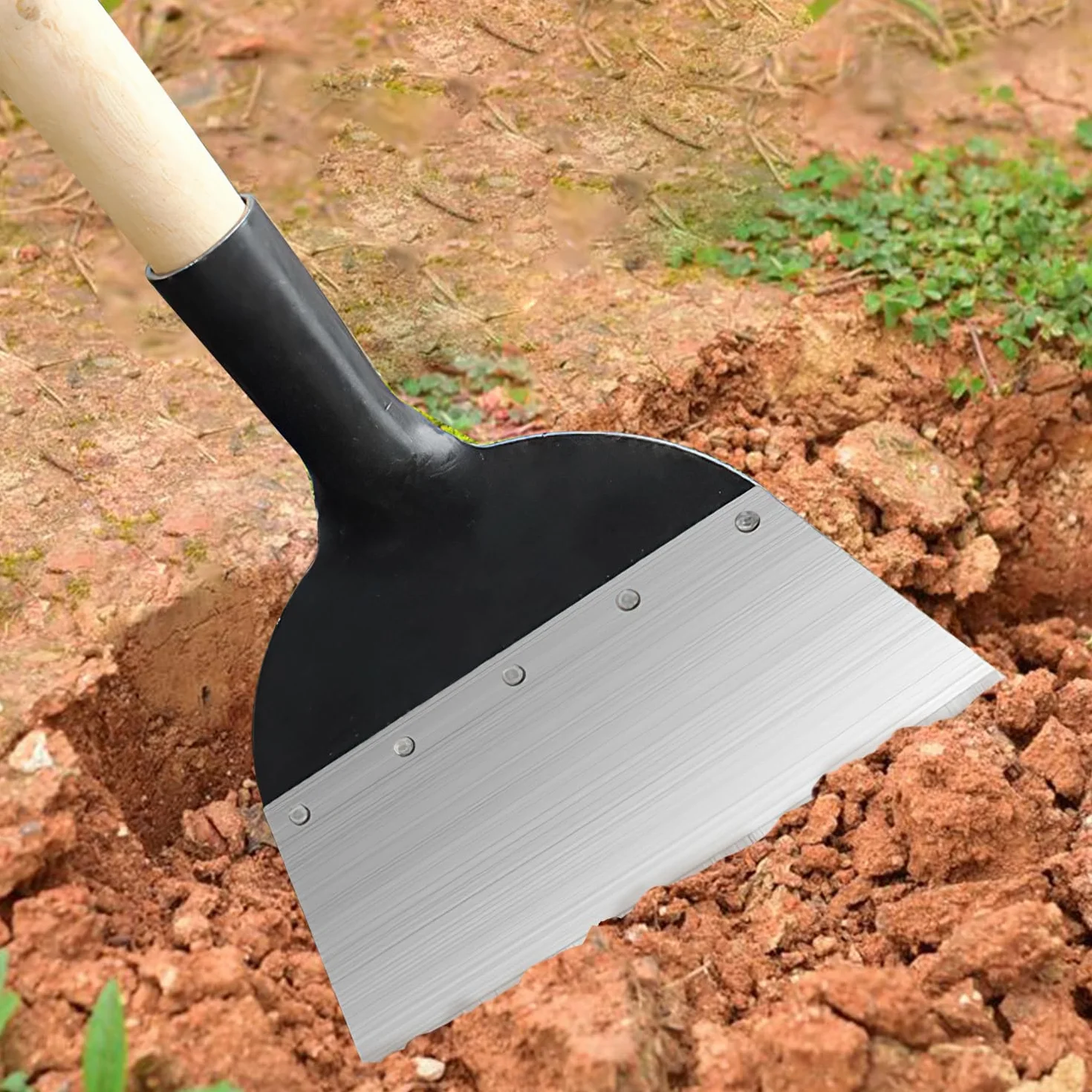 Pelle de Jardin Multifonction Outil de Désherbage 21cm