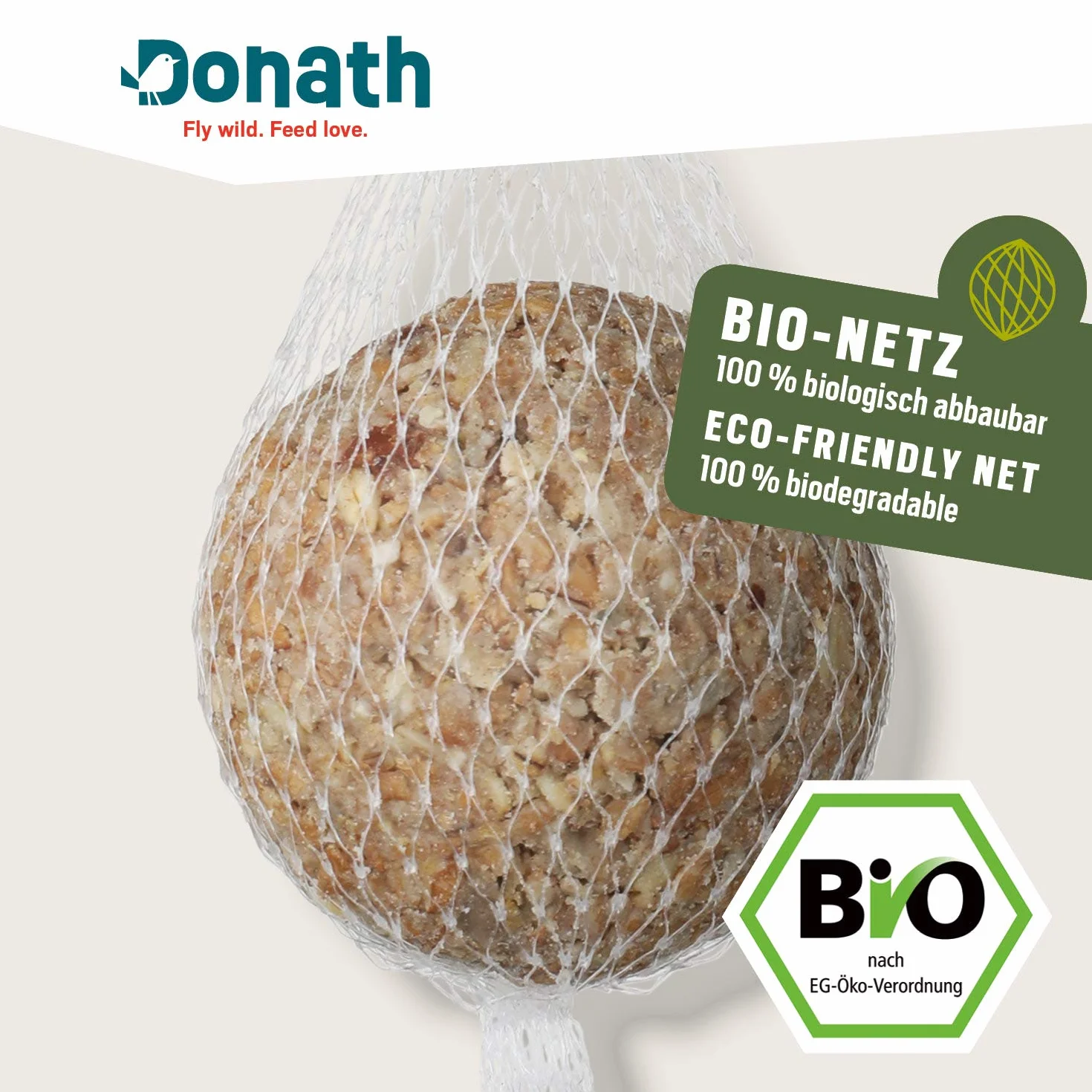 Donath Bio Boules d'Energie Classiques sans Coquille 30 Unités