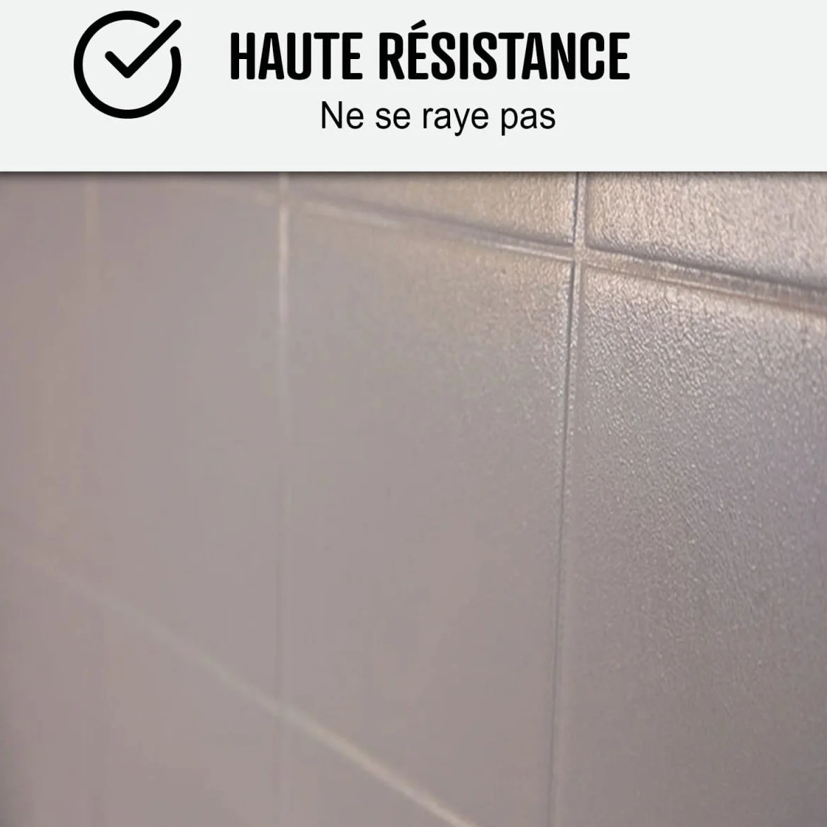 ARCANE INDUSTRIES Peinture carrelage cuisine & salle de bain, résine bi-composante : Arcapoxy carrelage - 1 kg (jusqu'à 10 m² en 2 couches) Blanc Crème - RAL 9001