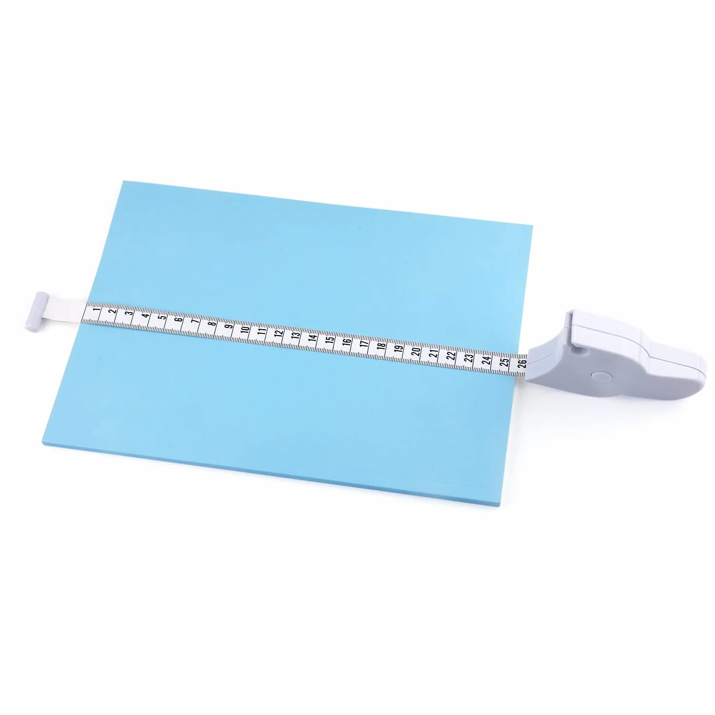 WINTAPE Mètre ruban 150 cm Blanc Rétractable