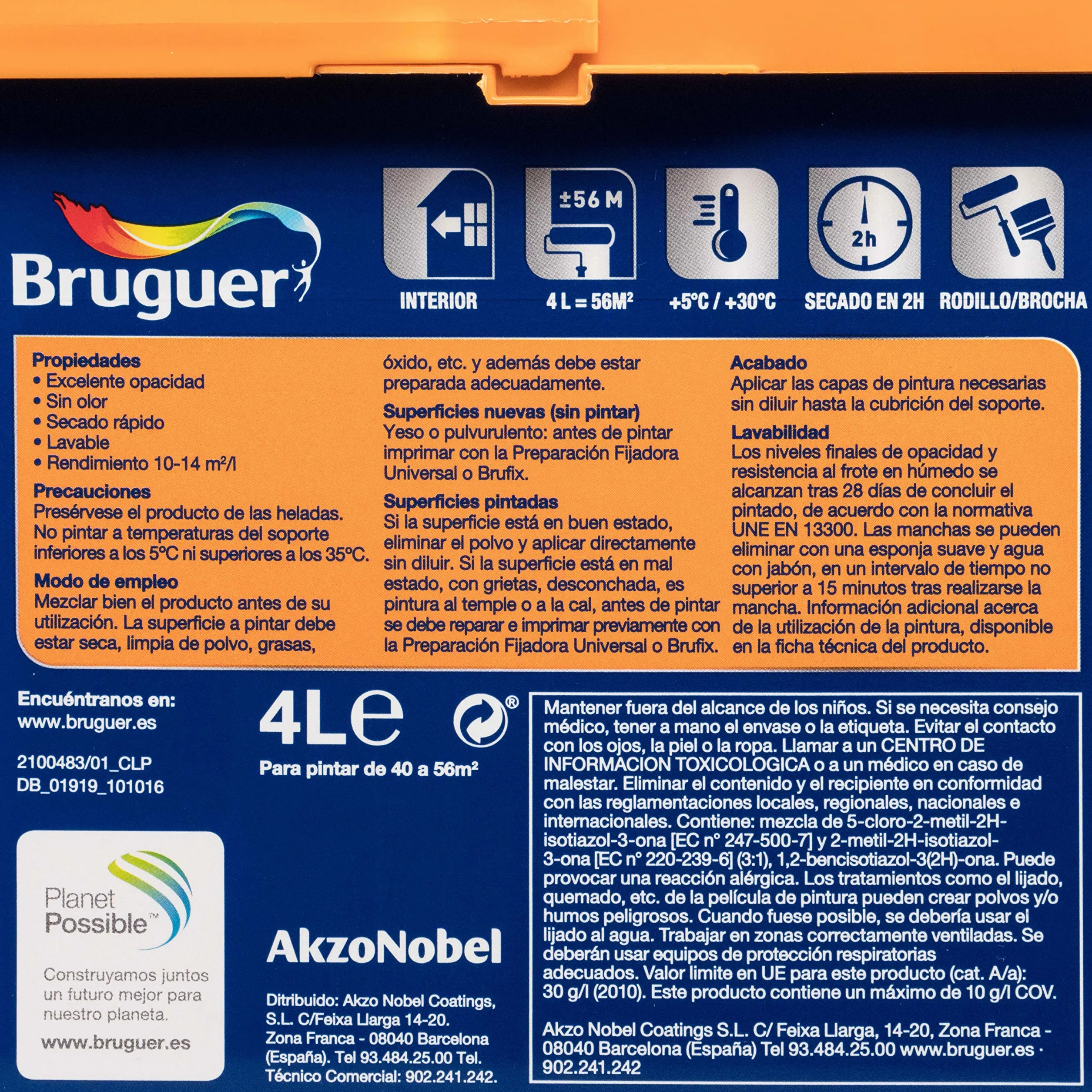 BRUGUER ULTRARESIST Gris Polaire 4 L Noir