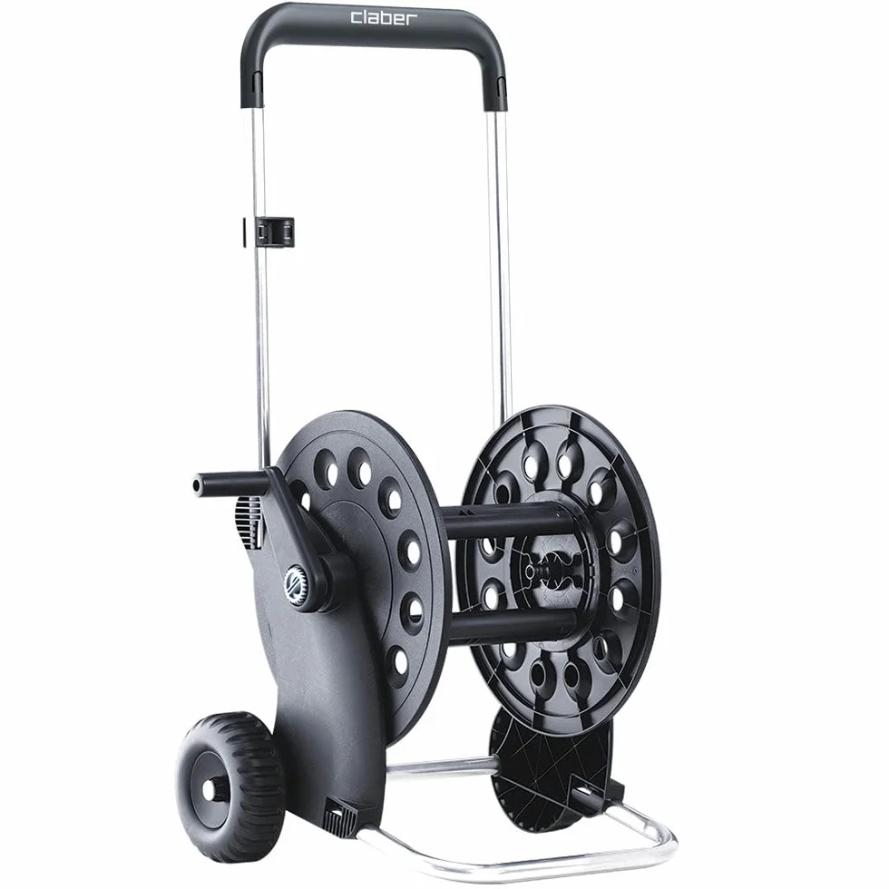 Claber Ecosei chariot dévidoir cadre aluminium robuste léger