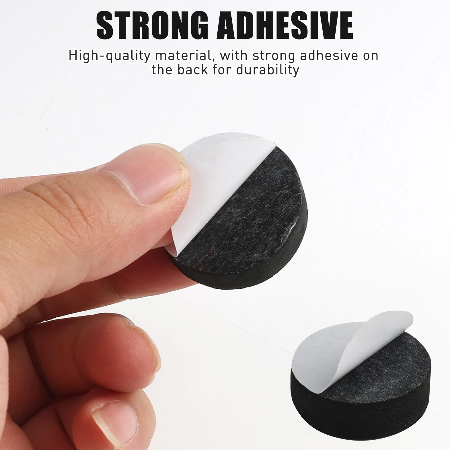 Pied Pot de Fleur Invisible 40 PCS, Élément Antidérapant Élévateur de Pot avec Capillary Felt Pad pour Drainage Protection Sol Intérieur Extérieur
