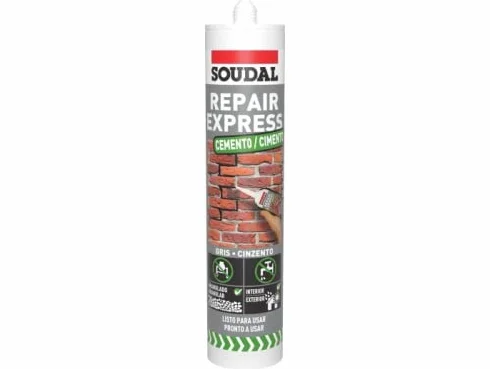 SOUDAL - Ciment Repair Express gris 290 ml