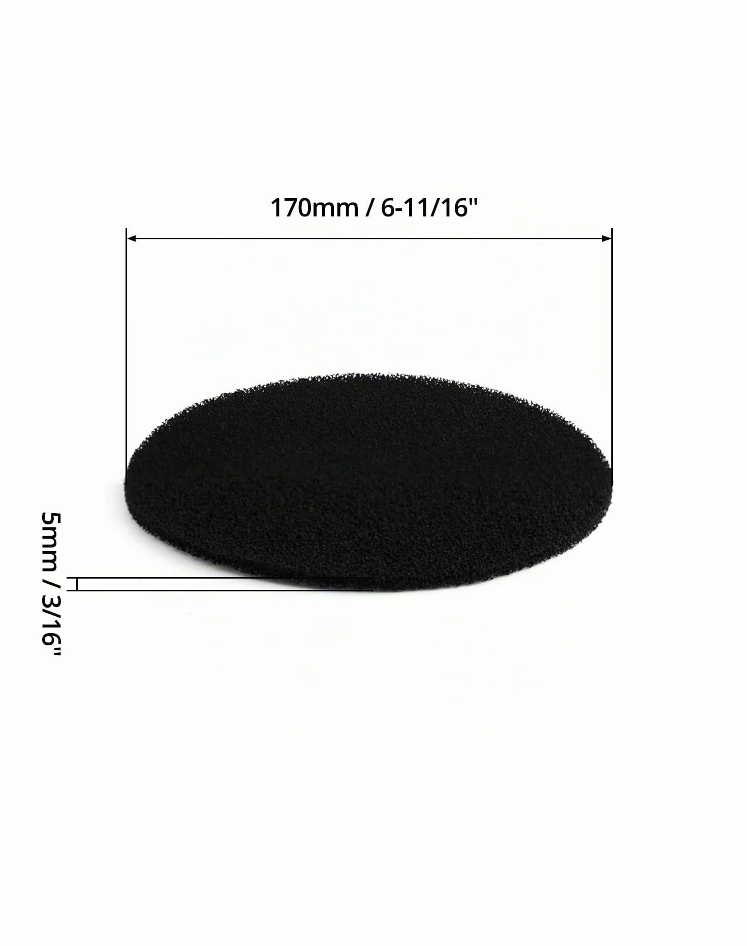 Filtres Compost Ronds Charbon Actif 8 Pièces pour Poubelles Jusqu'à 17 cm