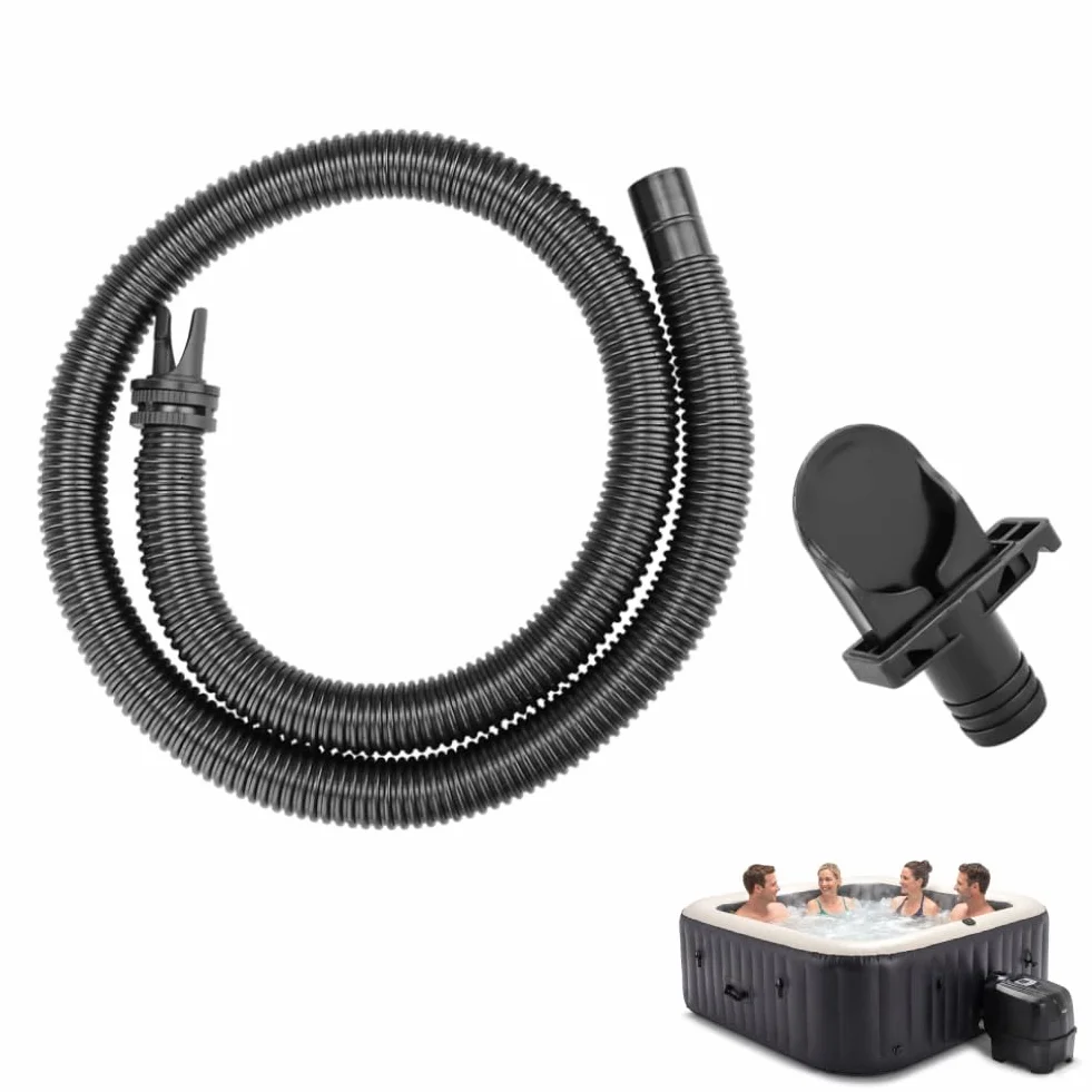 Kit d'adaptateur de tuyau de gonflage Intex PURESPA 11830 12773 pour housse de spa