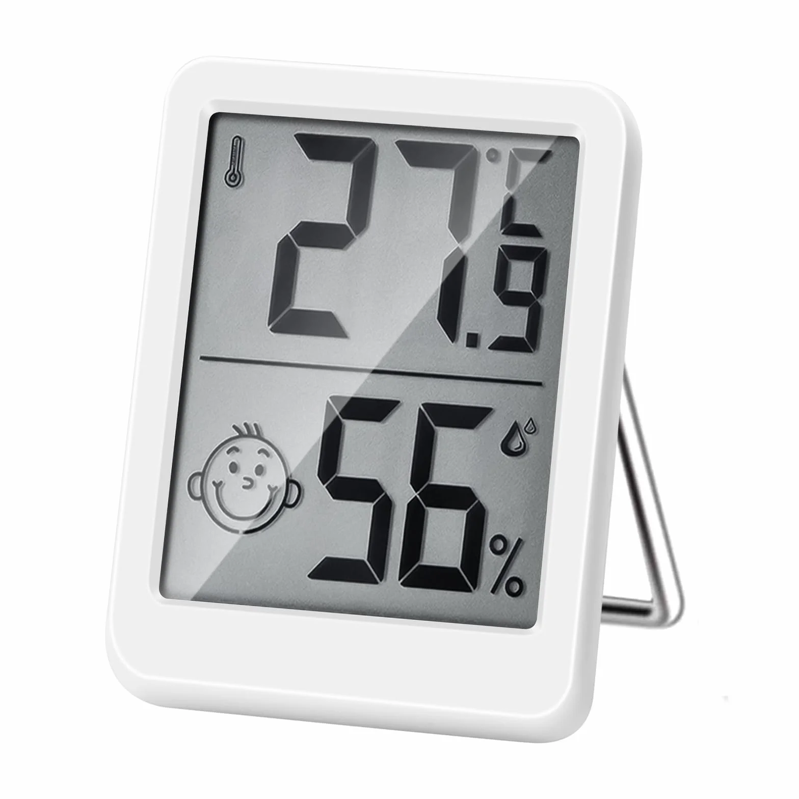 HORJOR Thermomètre numérique Haute Précision Intérieur Hygromètre Grand Écran