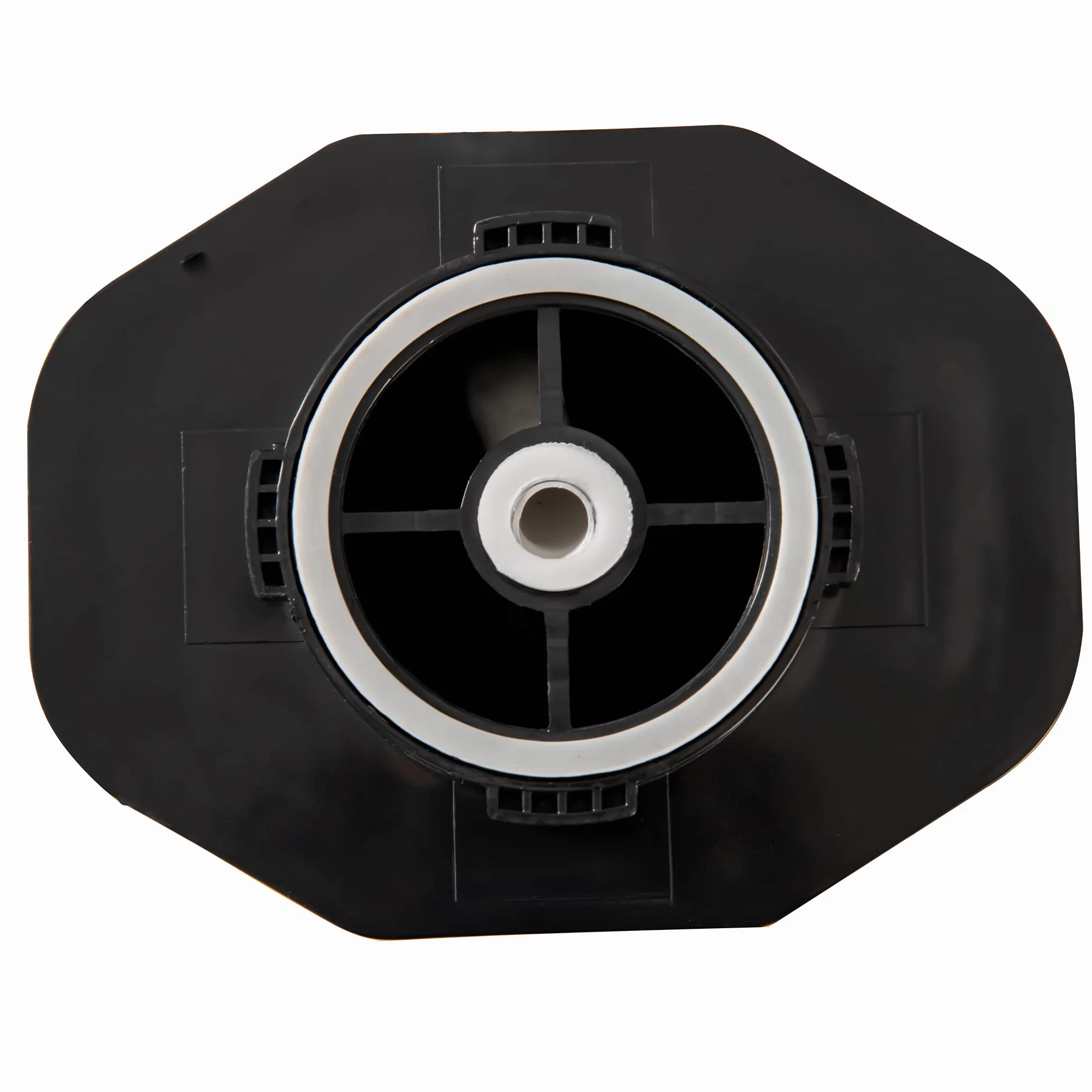 Outsunny Douche Solaire Extérieure 35L Jardin Plage Piscine avec Thermostat Eau Froide Chaude Max 55°C Noir