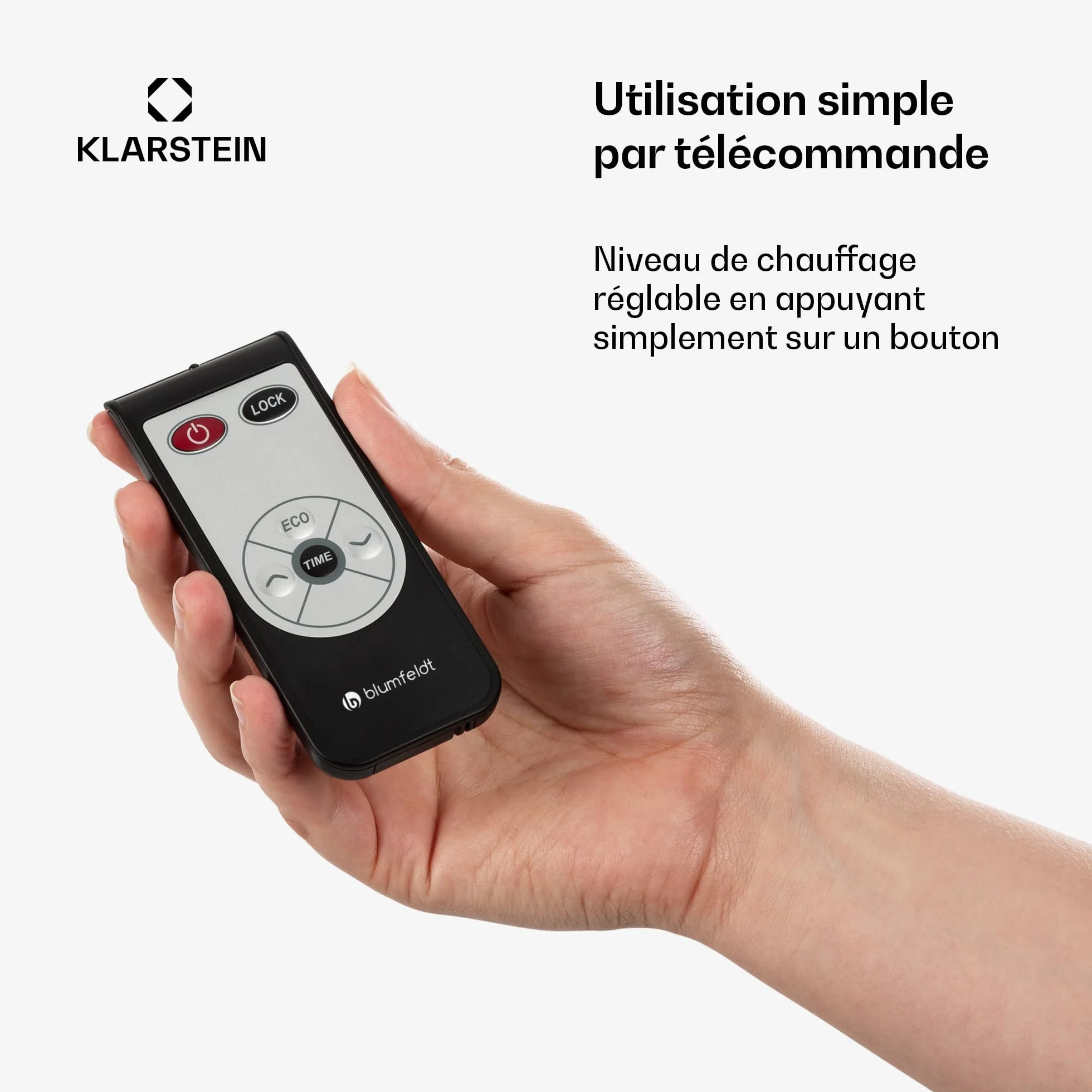 Blumfeldt Chauffage Electrique à Infrarouge 3000W Jardin Terrasse IP44 Télécommande Minuterie